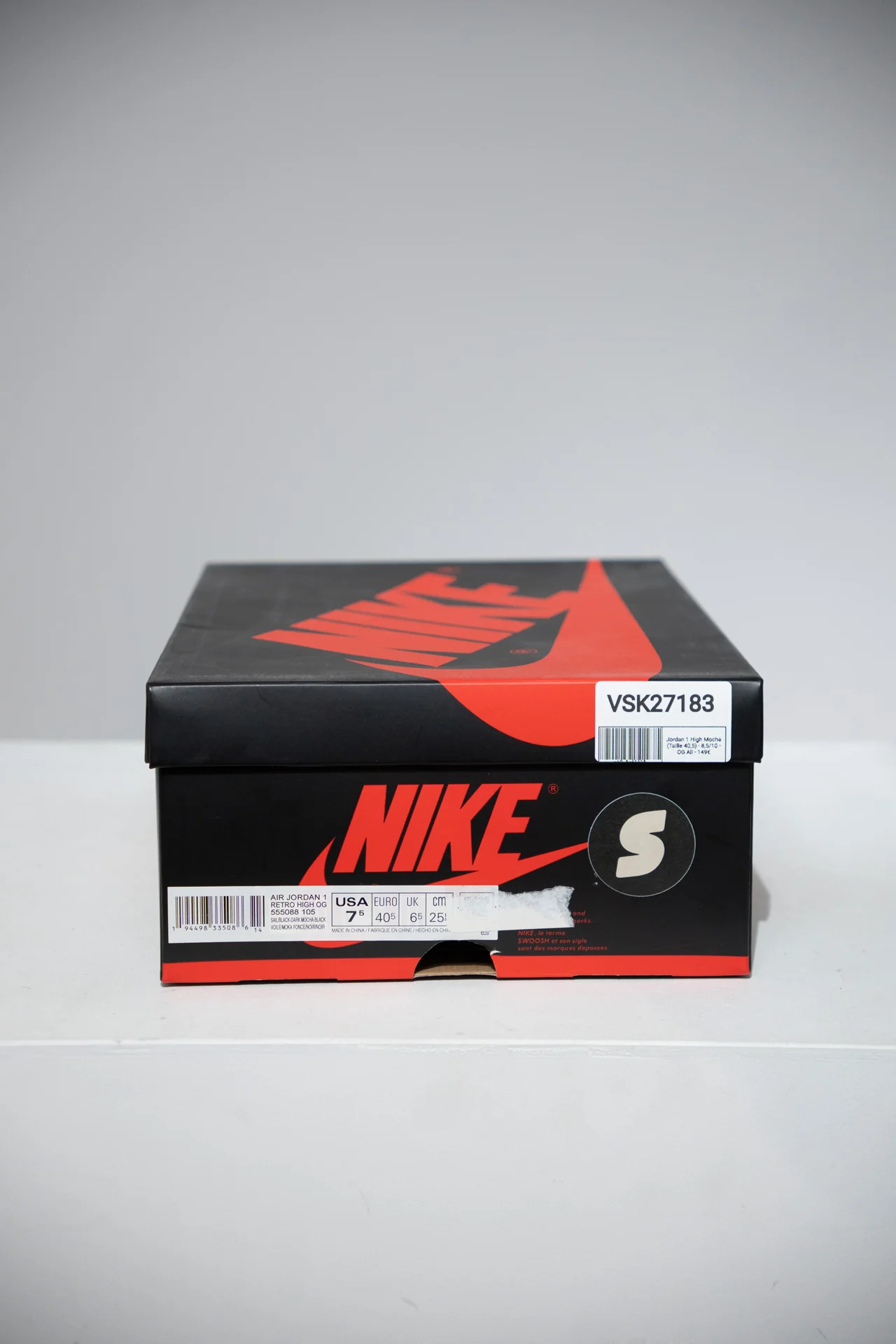 Jordan 1 High Mocha (Taille 40,5) - Image 5