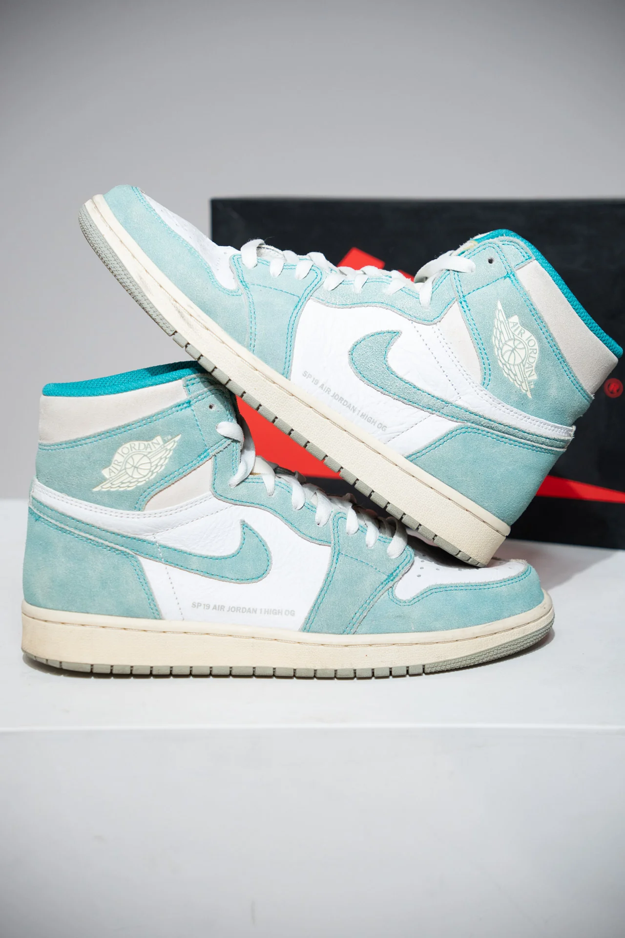 Jordan 1 High Turbo green (Taille 43)