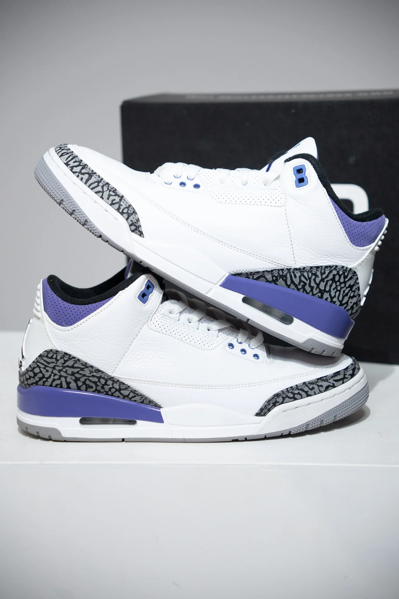 Jordan 3 Dark Iris (Taille 43)