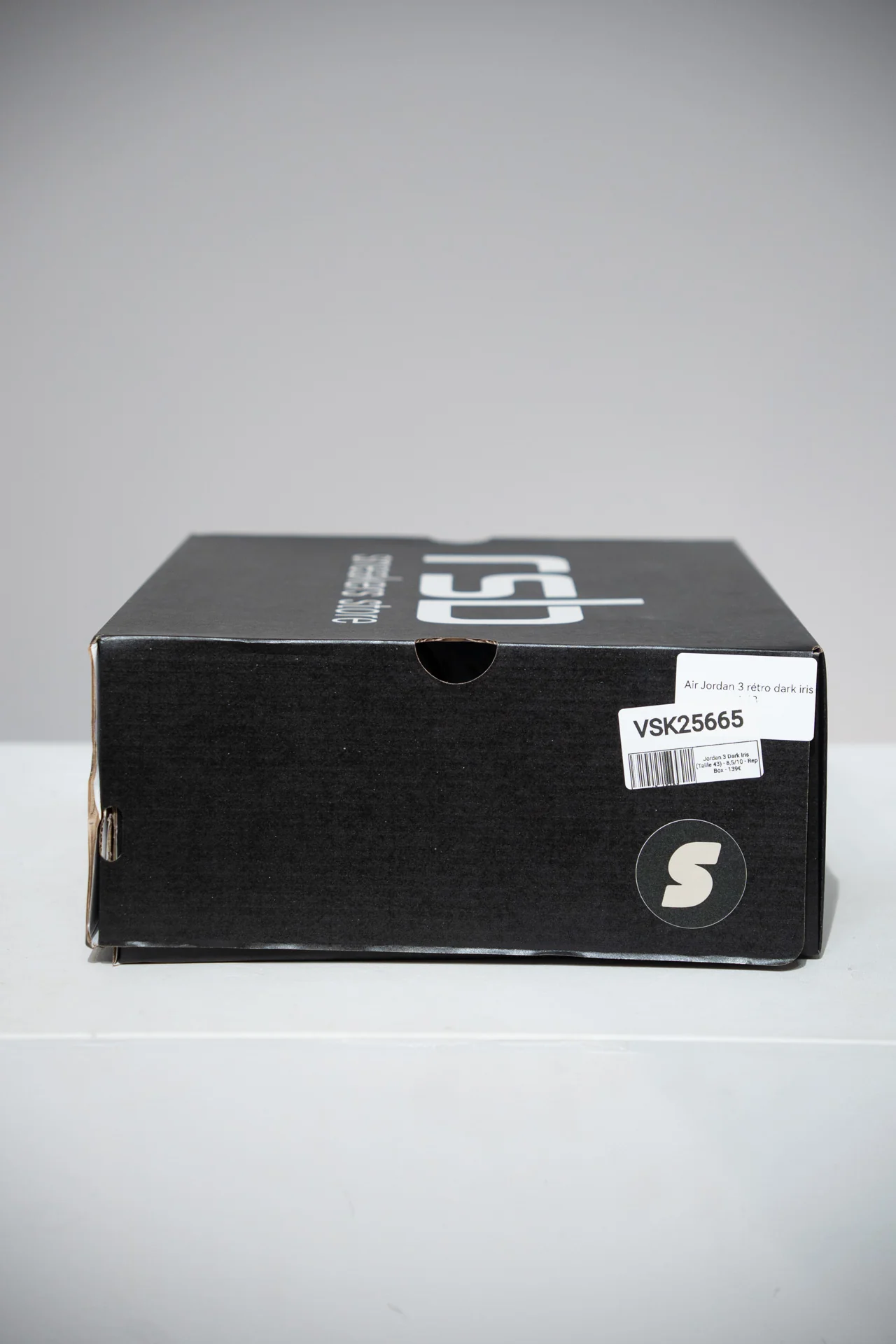 Jordan 3 Dark Iris (Taille 43) - Image 4