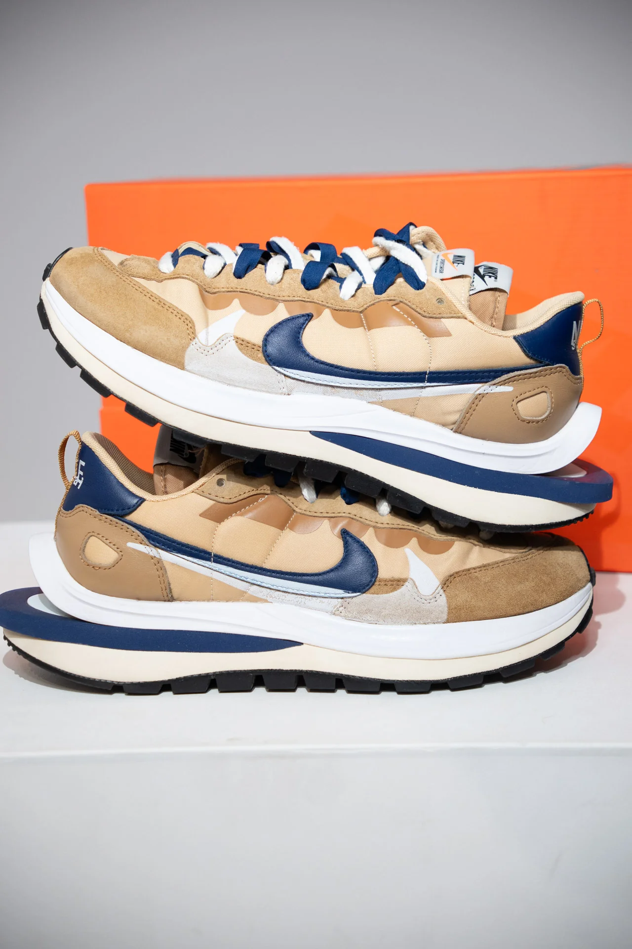 Sacai Vaporwaffle Sesame blue Void (Taille 43)