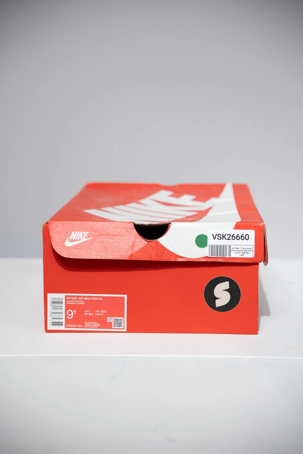 Air Max 1 Travis scott Saturn Gold (Taille 42,5) - Image 5