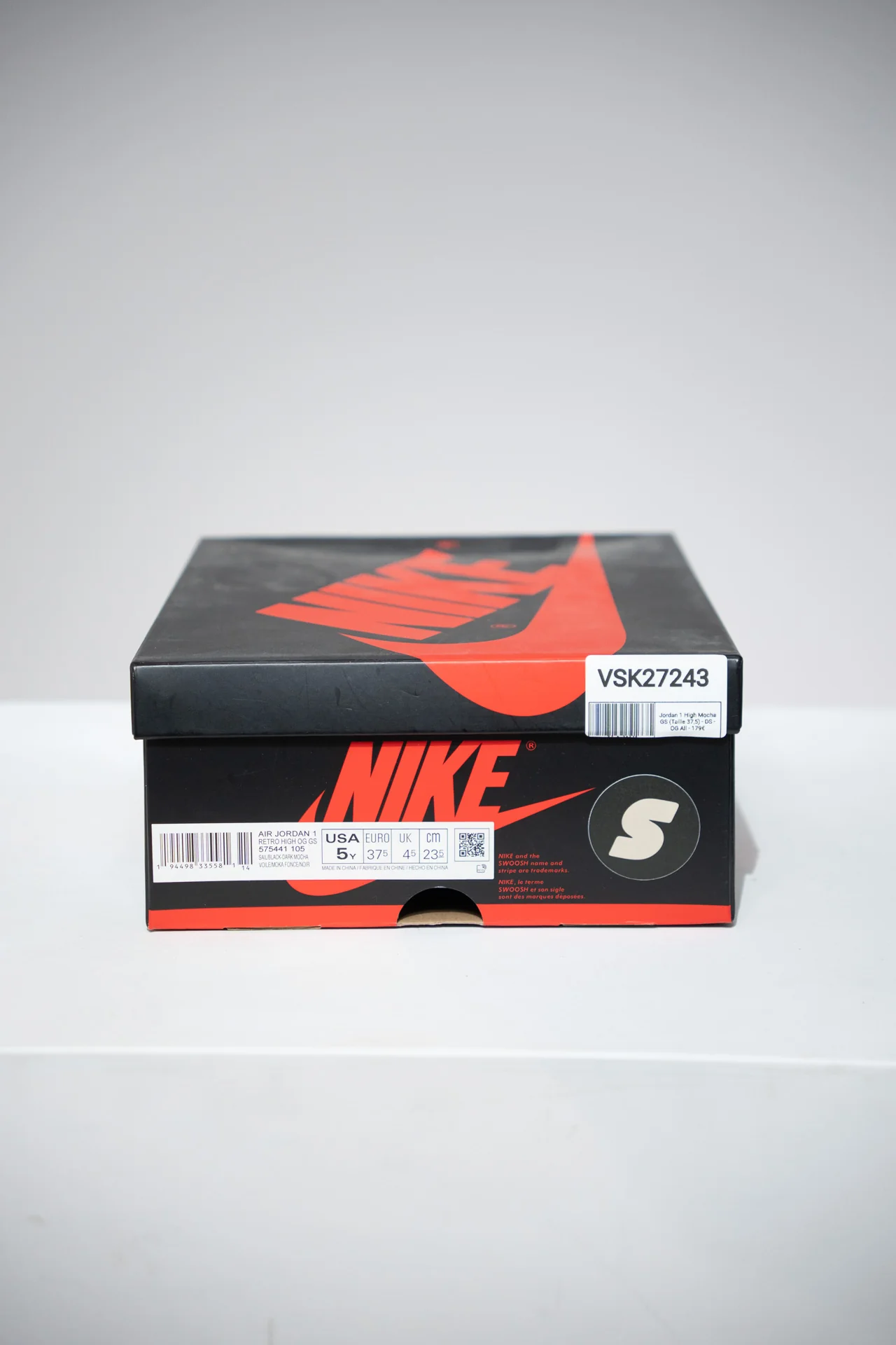 Jordan 1 High Mocha GS (Taille 37,5) - Image 4