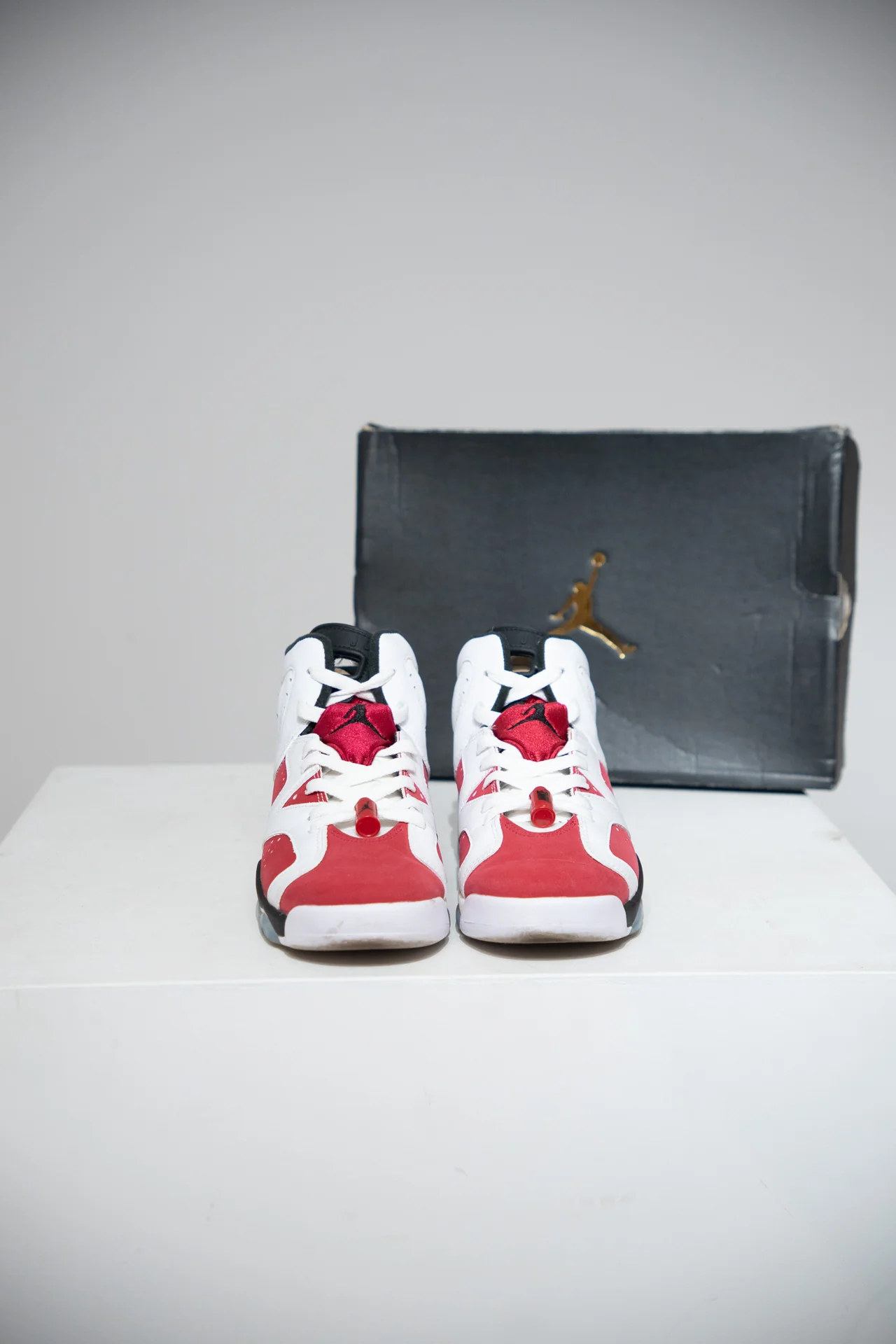 Jordan 6 Carmine GS (Taille 38,5) - Image 2