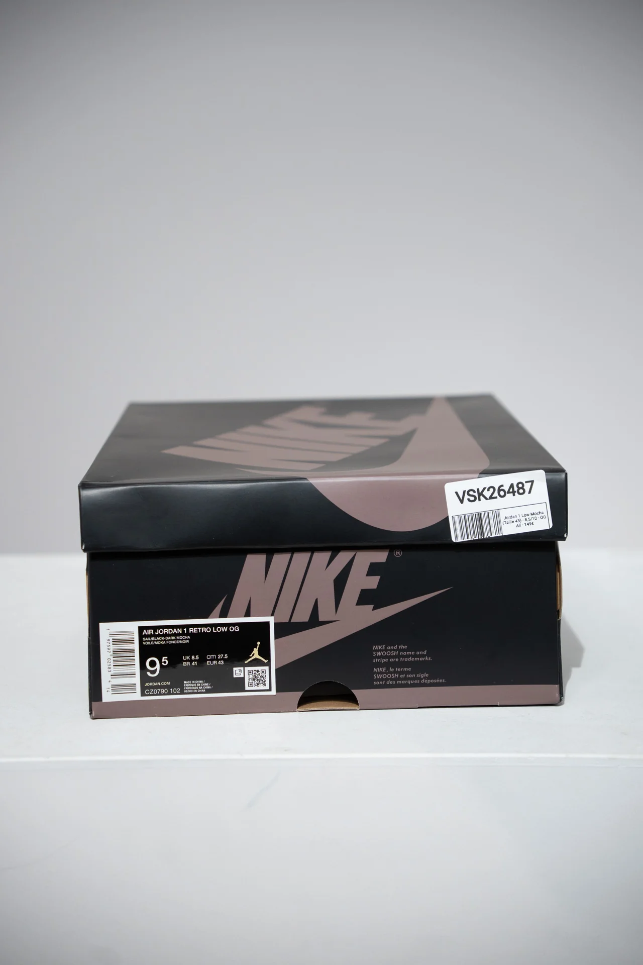 Jordan 1 Low Mocha (Taille 43) - Image 5