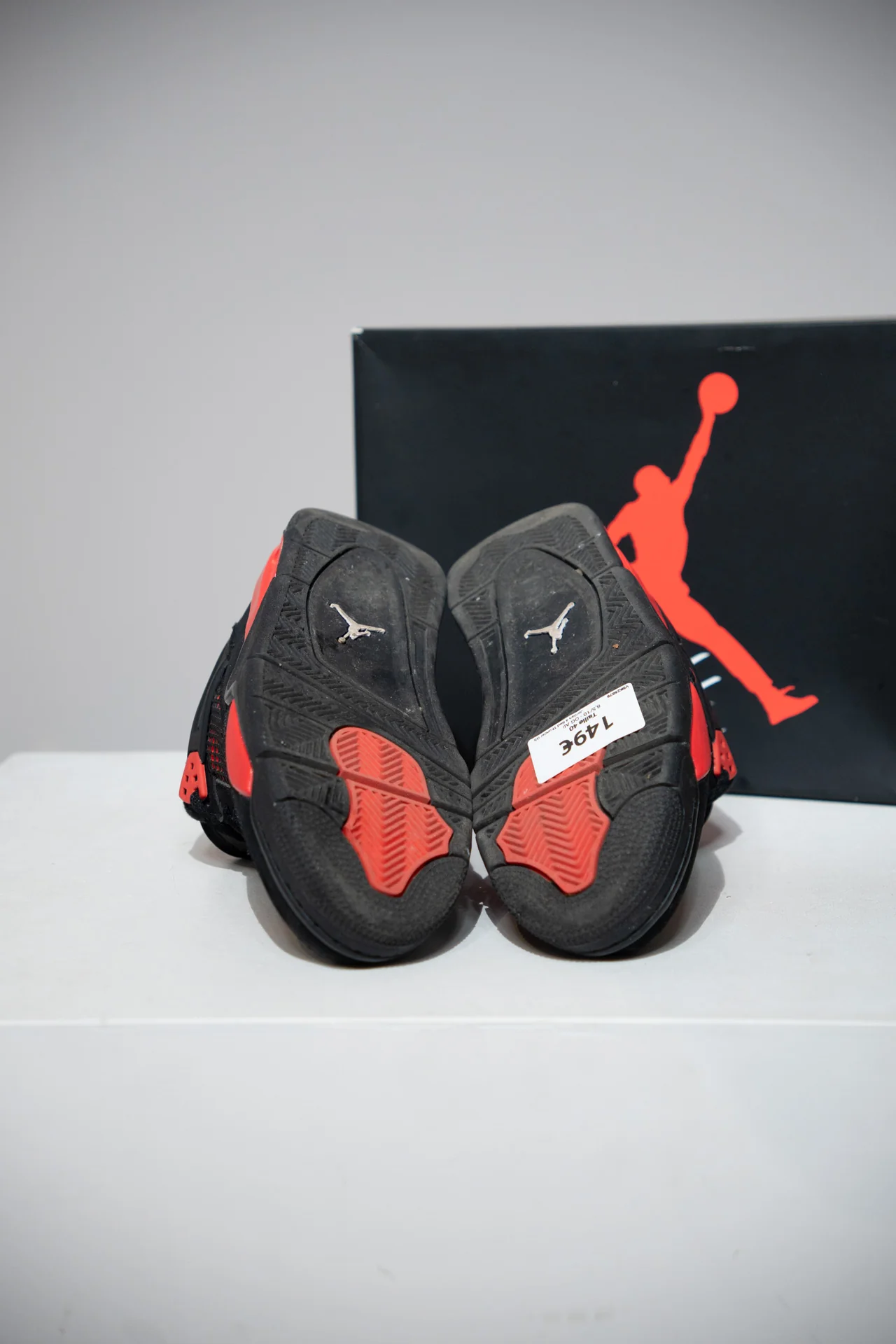 Jordan 4 Red Thunder GS (Taille 40) - Image 5