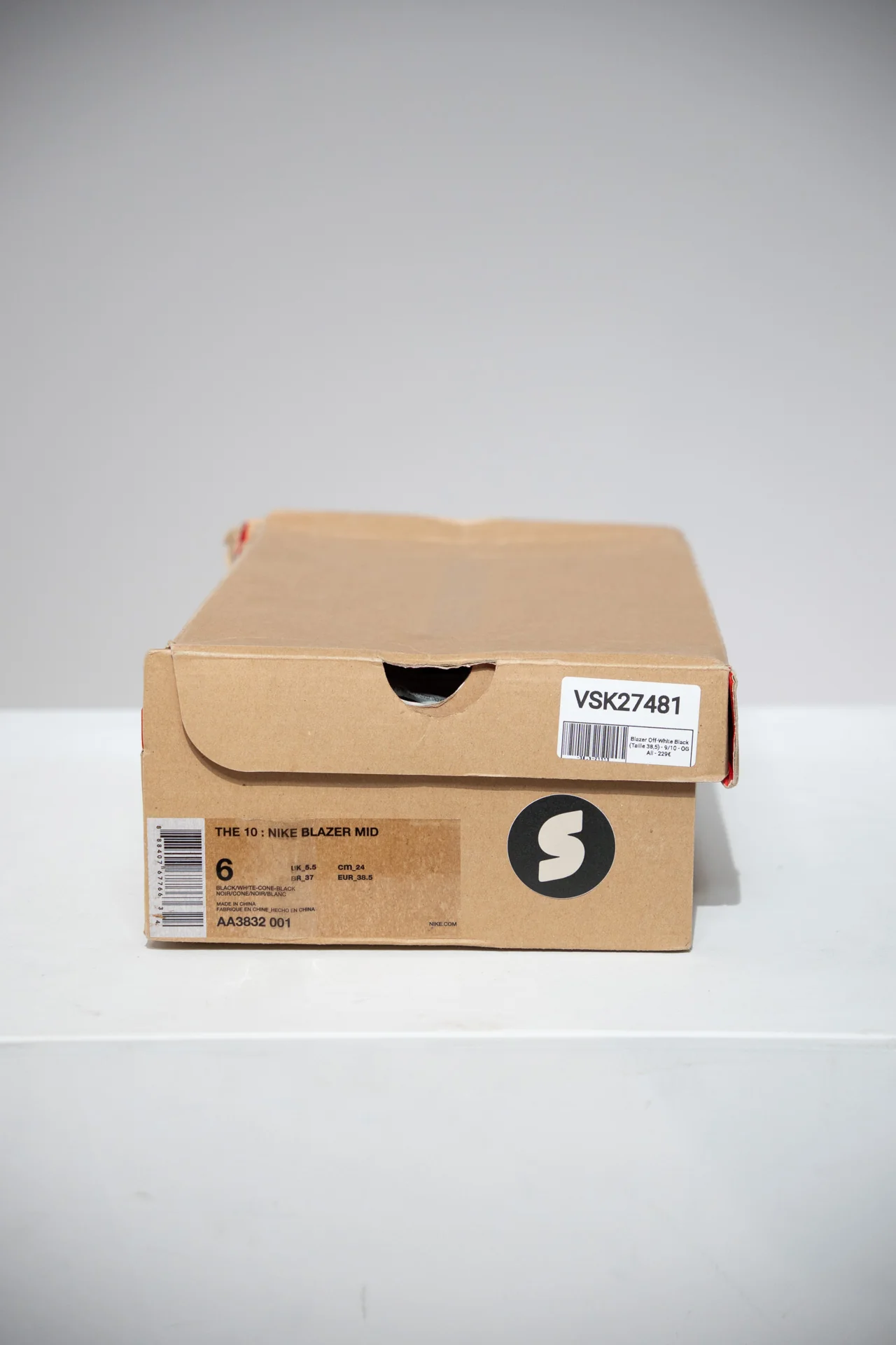Blazer Off-White Black (Taille 38,5) - Image 5