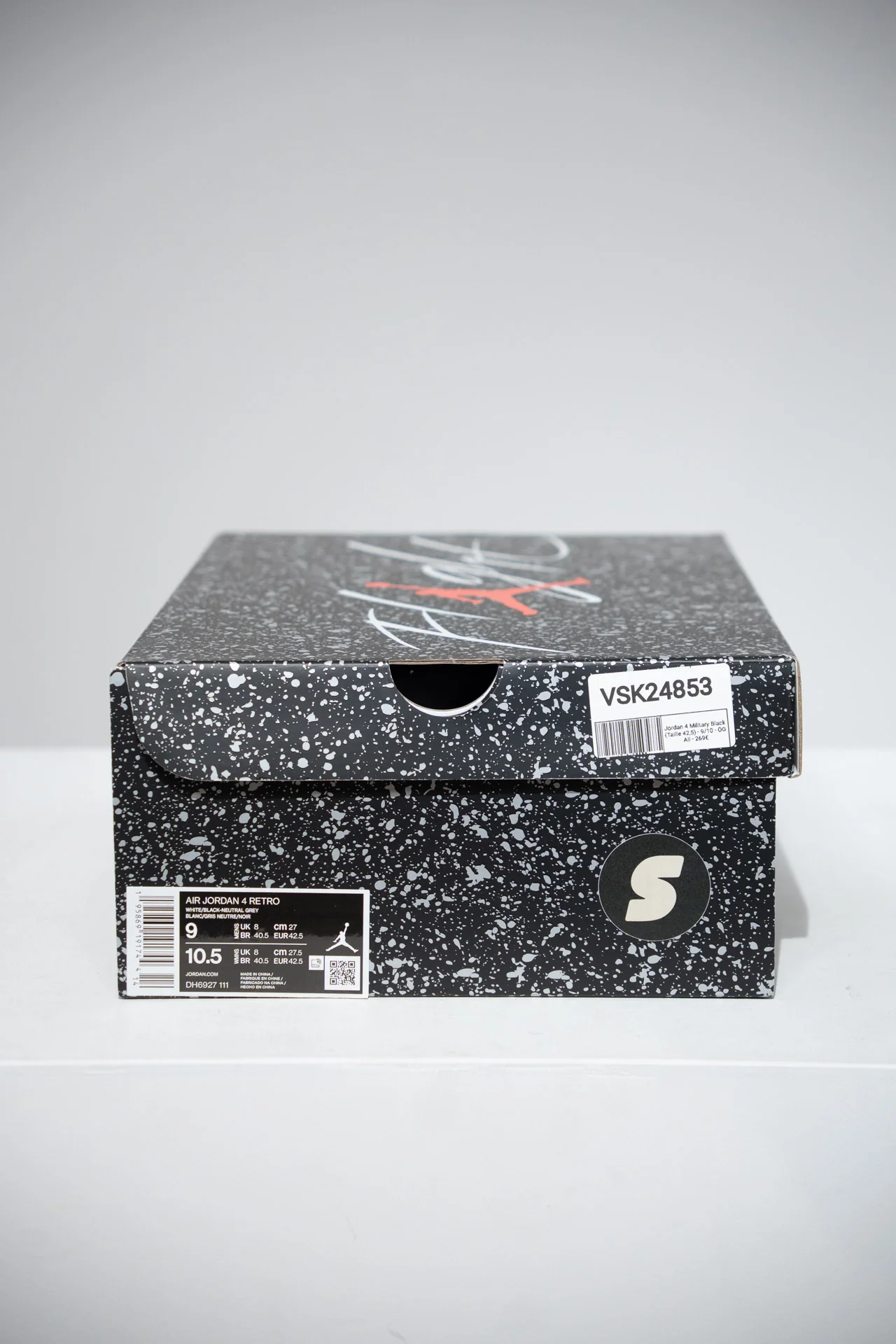 Jordan 4 Military Black (Taille 42,5) - Image 3