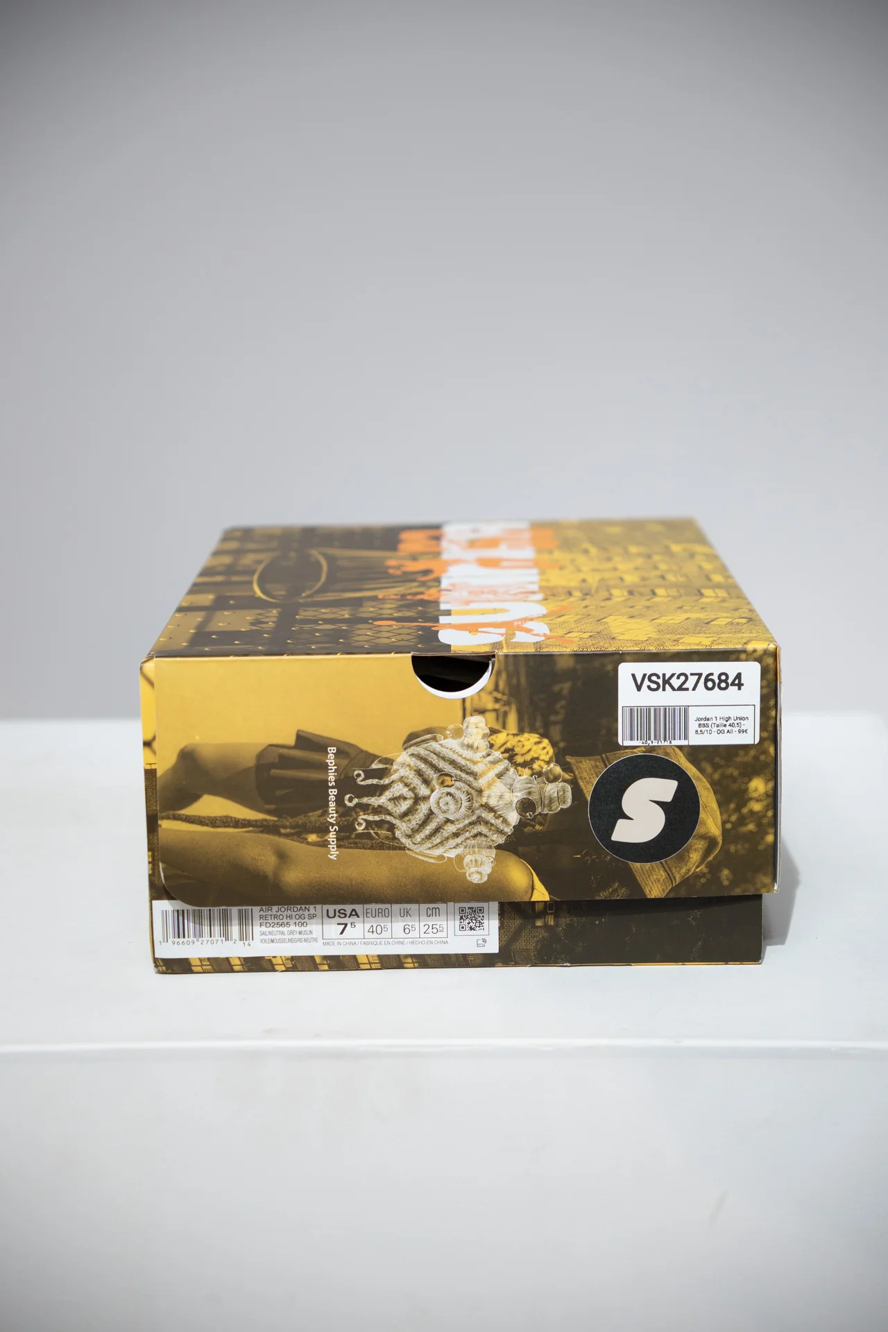 Jordan 1 High Union BBS (Taille 40,5) - Image 5