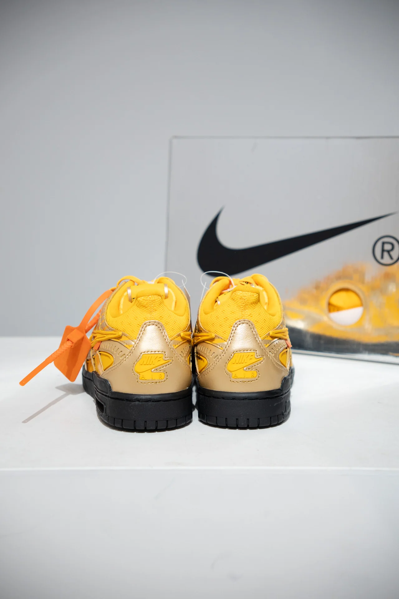 Rubber Dunk Off-White University Gold (Taille 41) - Image 3