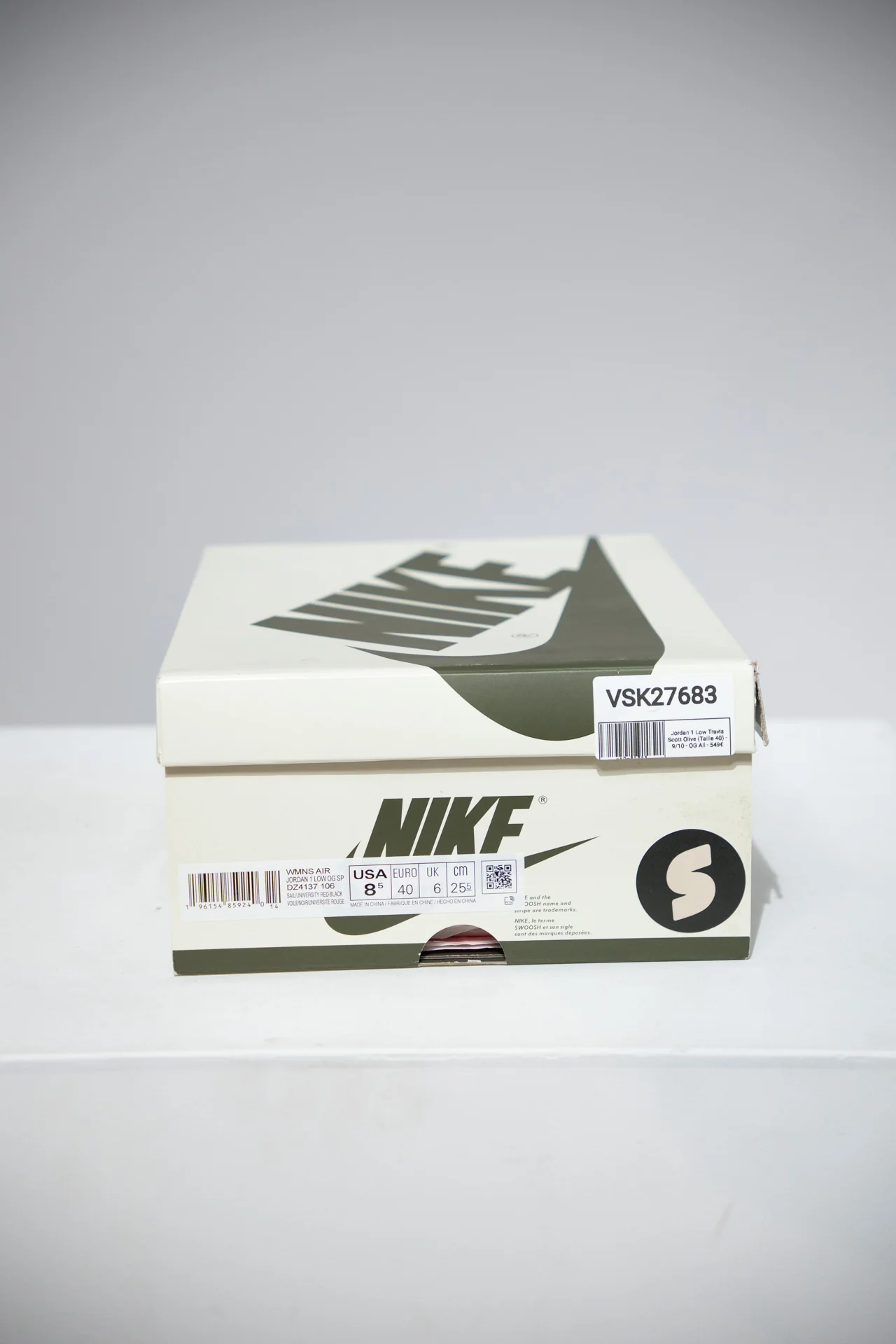 Jordan 1 Low Travis Scott Olive (Taille 40) - Image 5