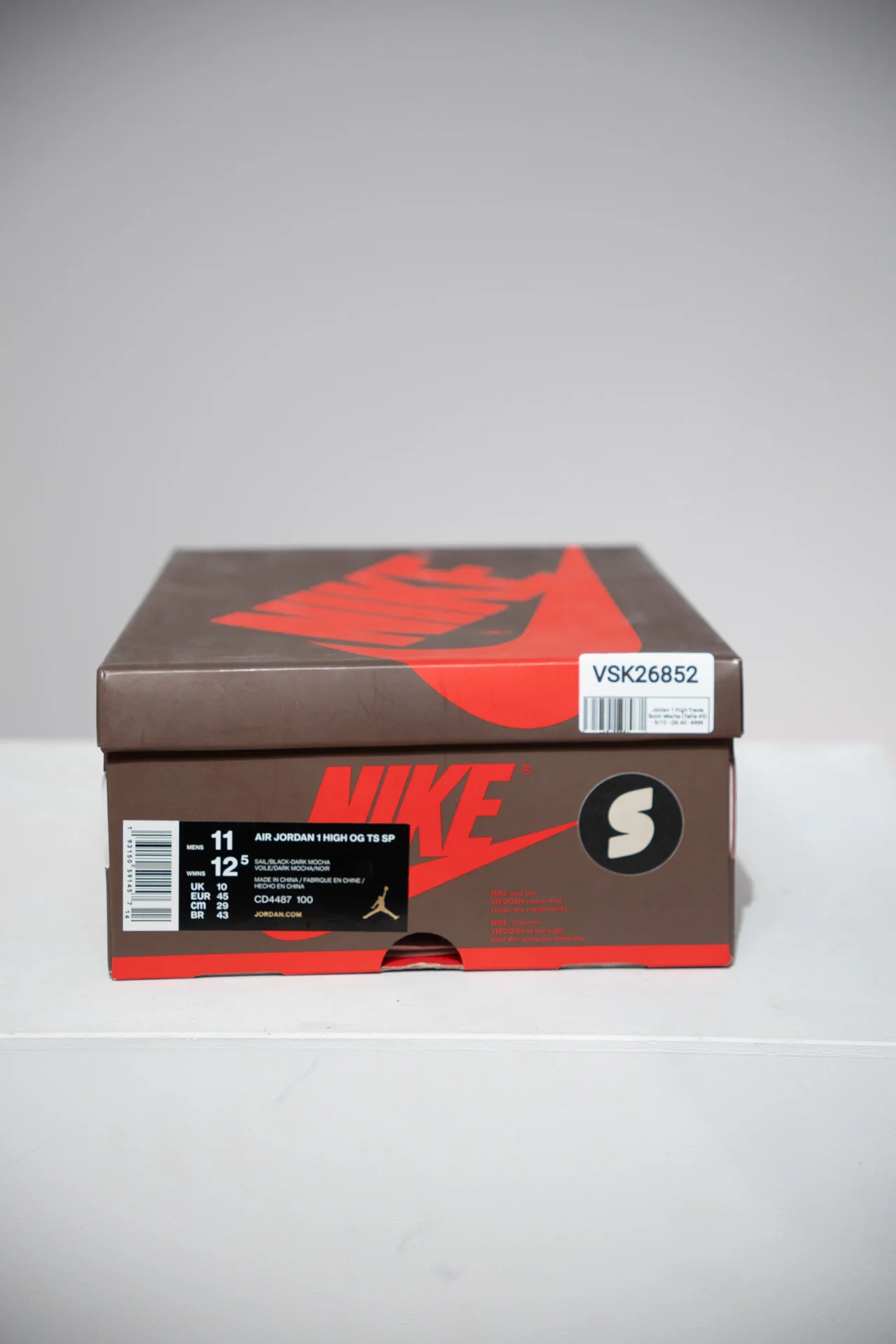 Jordan 1 High Travis Scott Mocha (Taille 45) - Image 5
