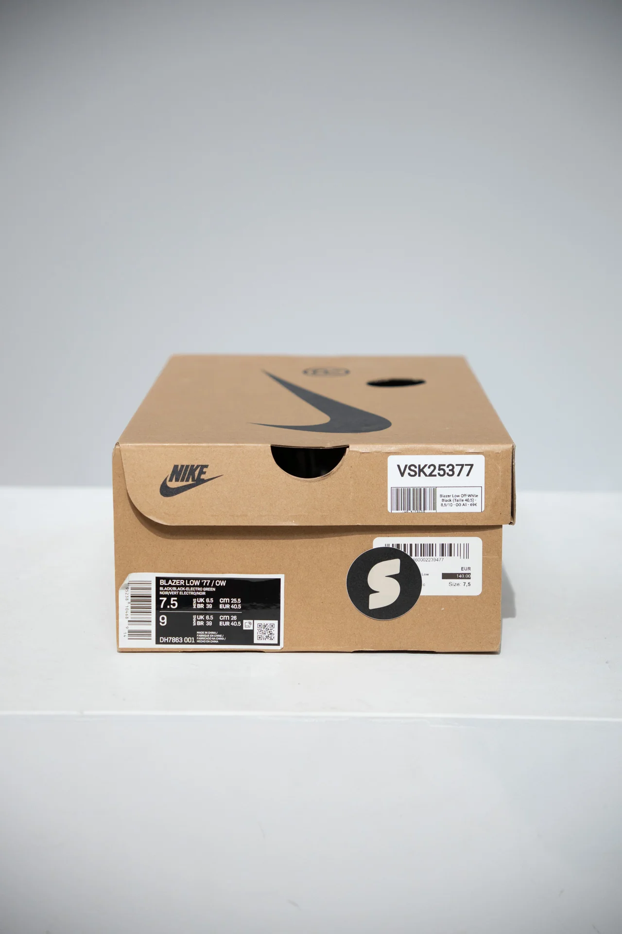 Blazer Low Off-White Black (Taille 40,5) - Image 5