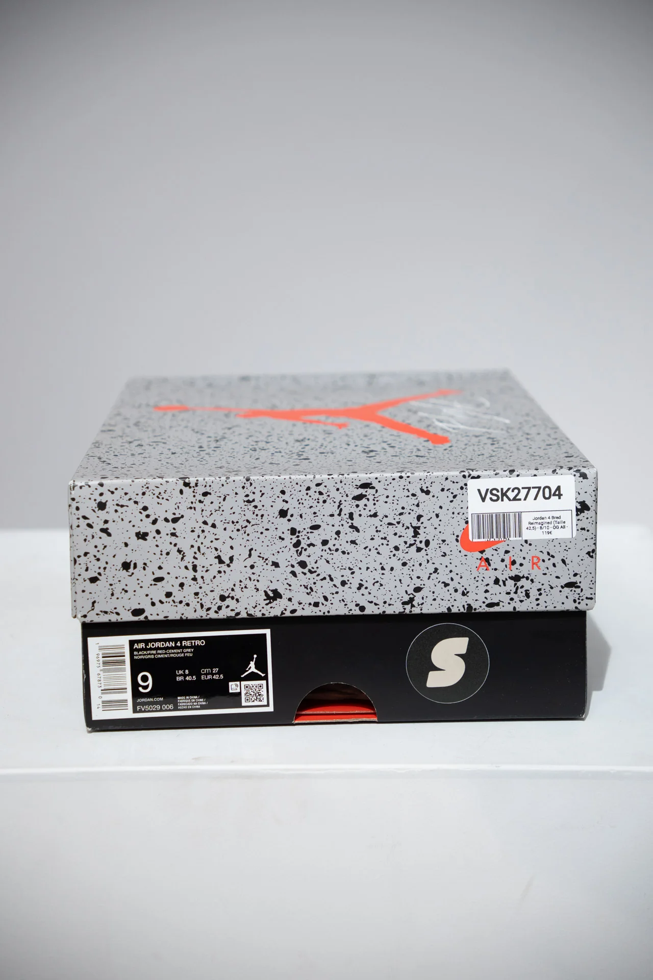 Jordan 4 Bred Reimagined (Taille 42,5) - Image 5