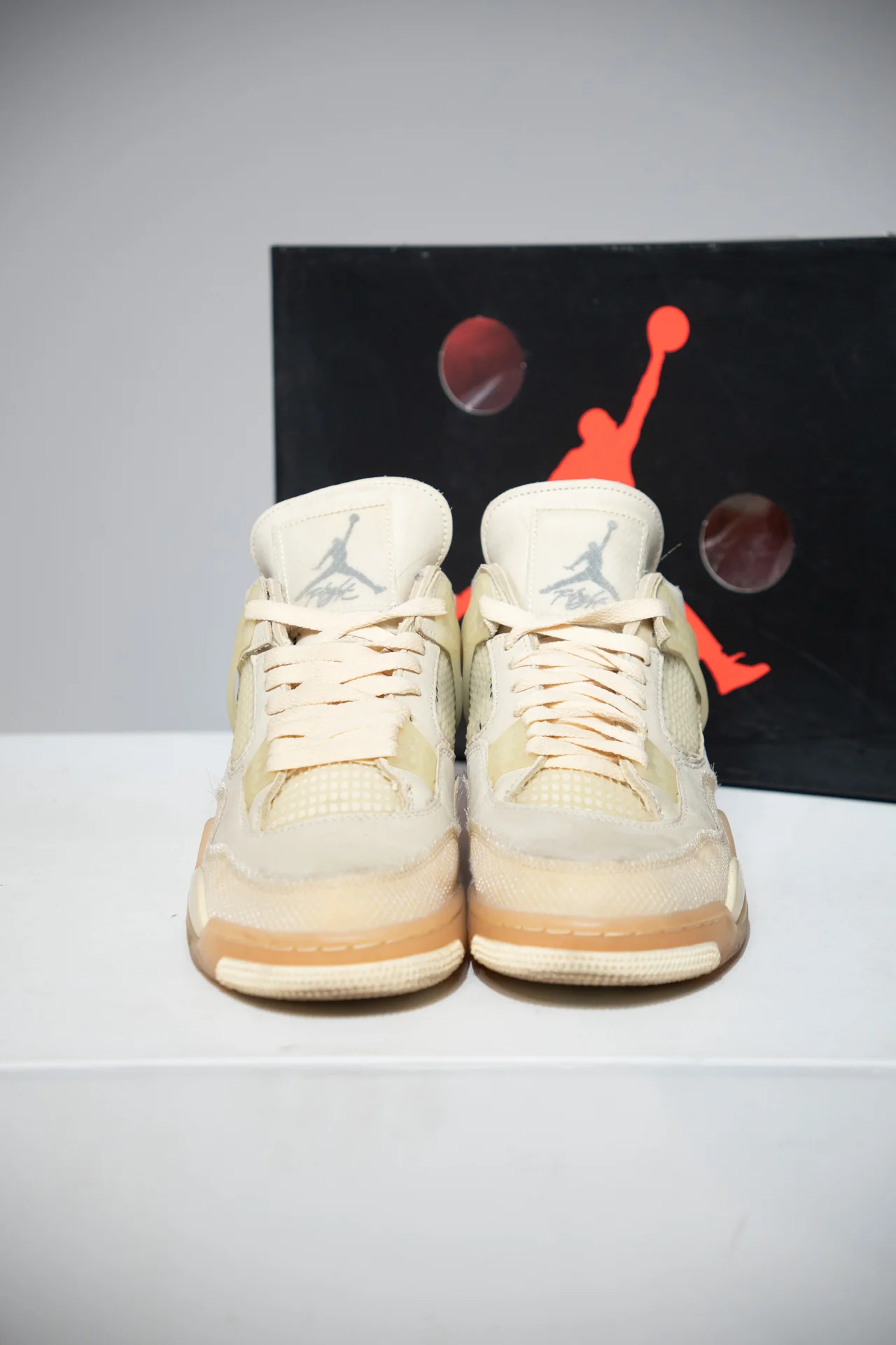 Jordan 4 Off-White Sail (Taille 42) - Image 2