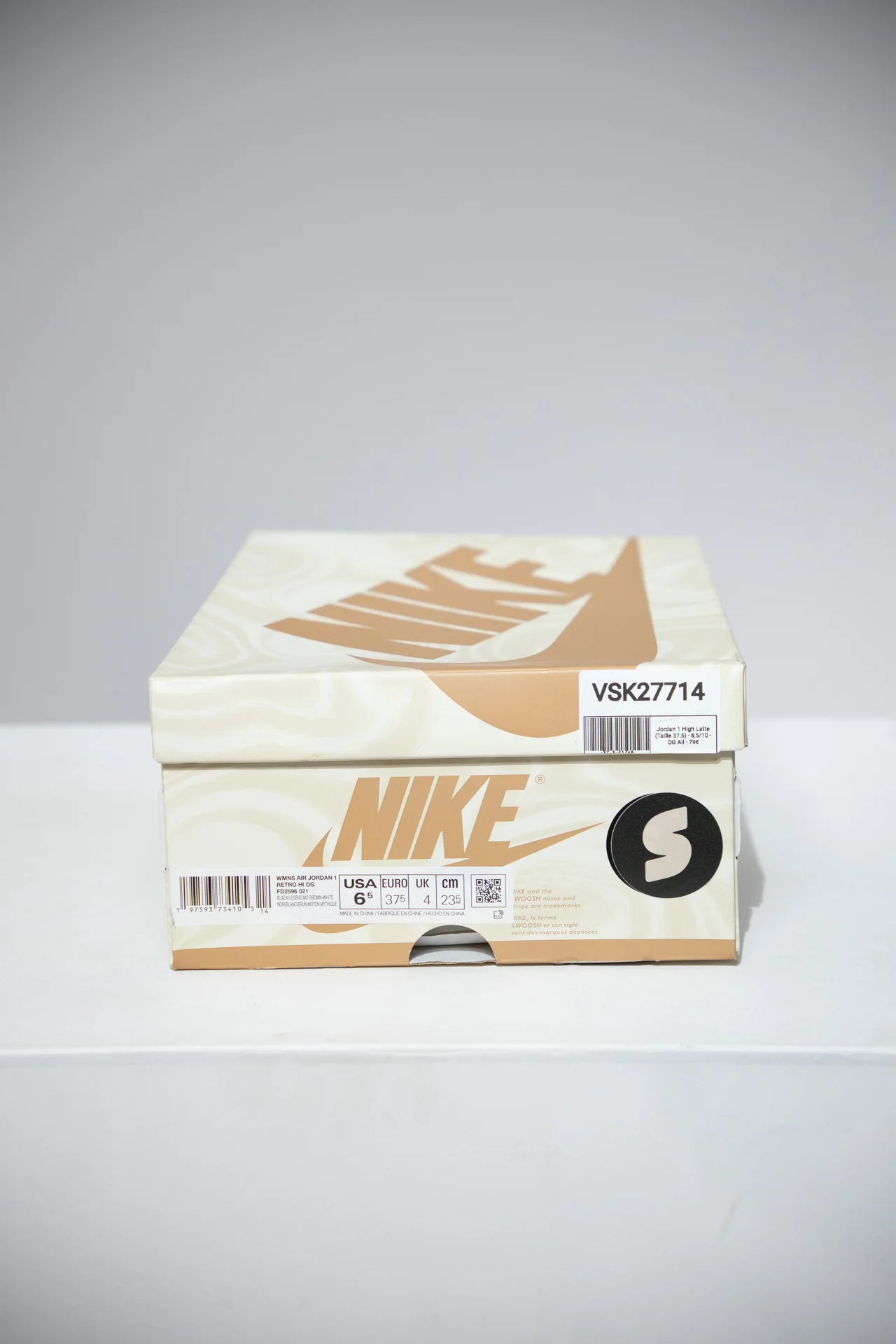 Jordan 1 High Latte (Taille 37,5) - Image 4