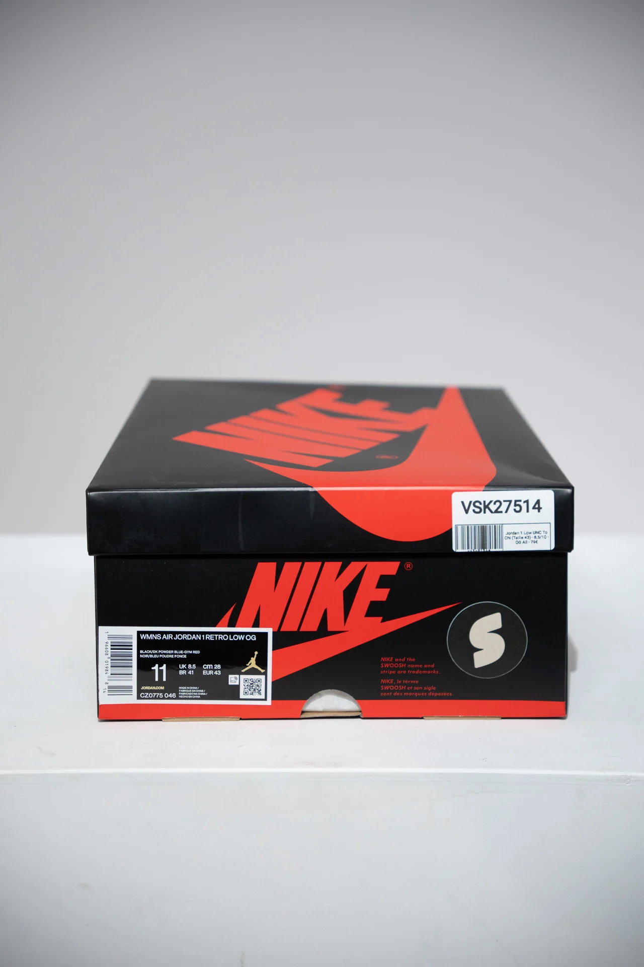 Jordan 1 Low UNC To Chi (Taille 43) - Image 5