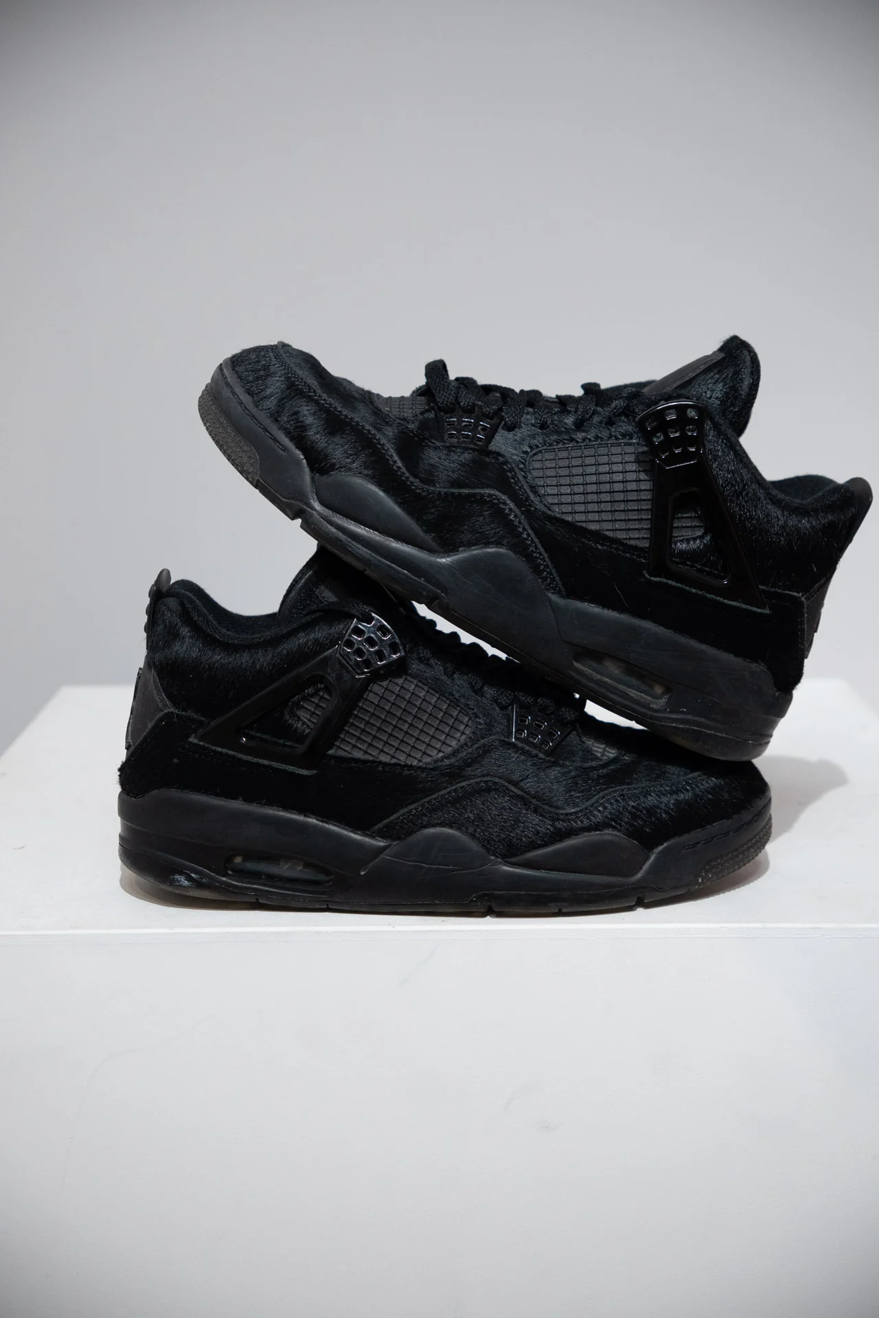Jordan 4 Golf Black Cat Pony Hair (Taille 42)