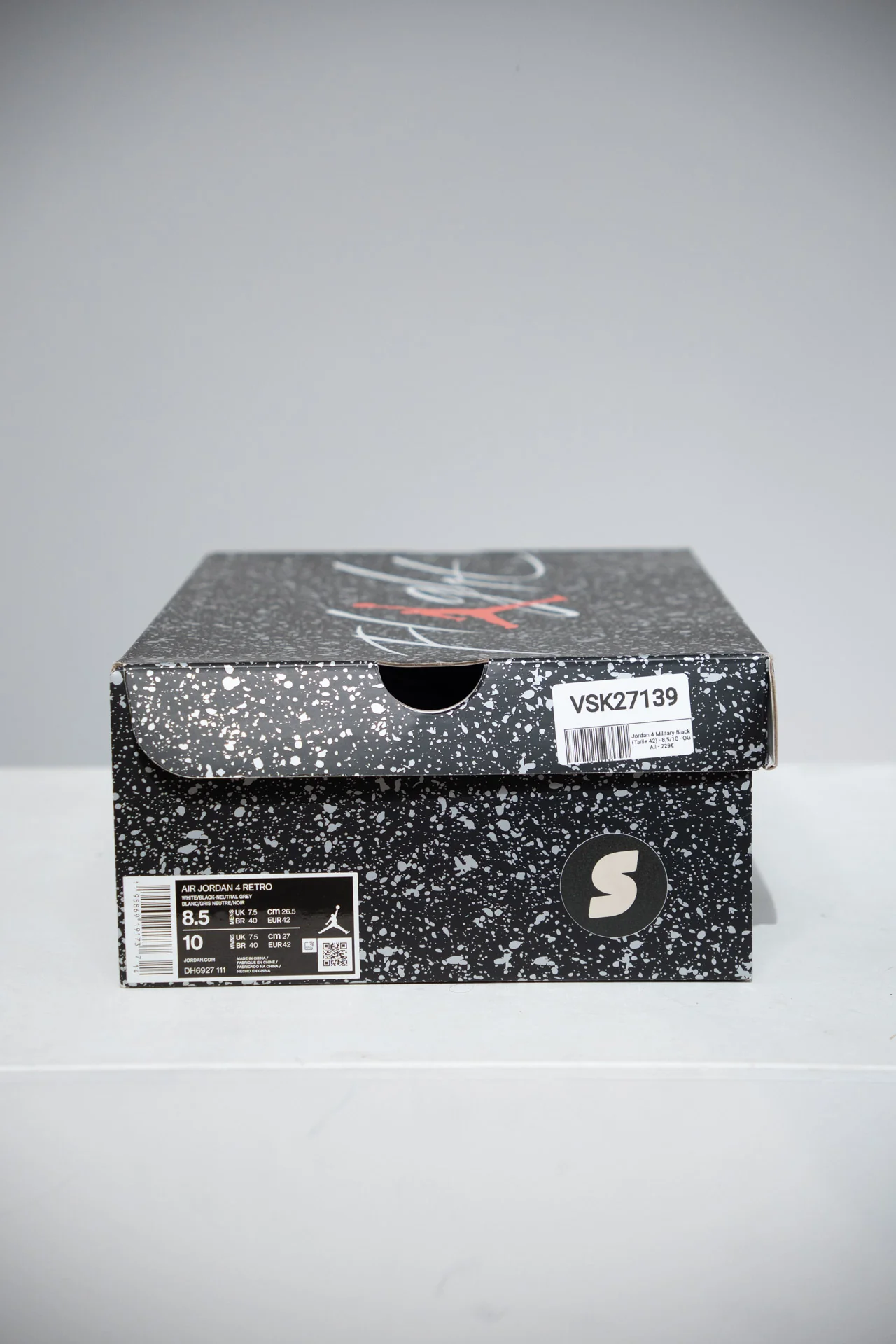 Jordan 4 Military Black (Taille 42) - Image 5