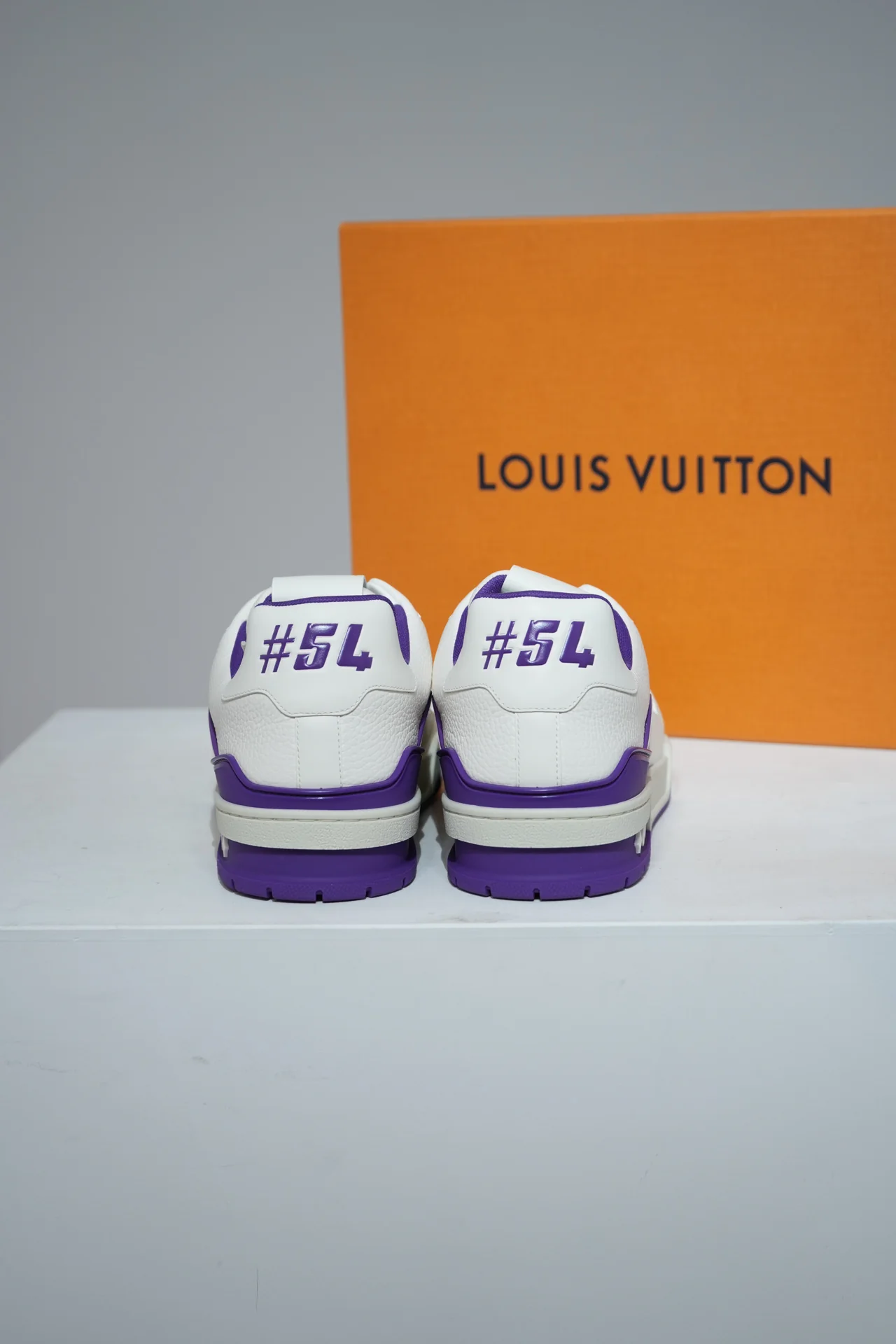 Louis Vuitton Trainer 54 Purple (Taille 40,5 (6IT)) - Image 8