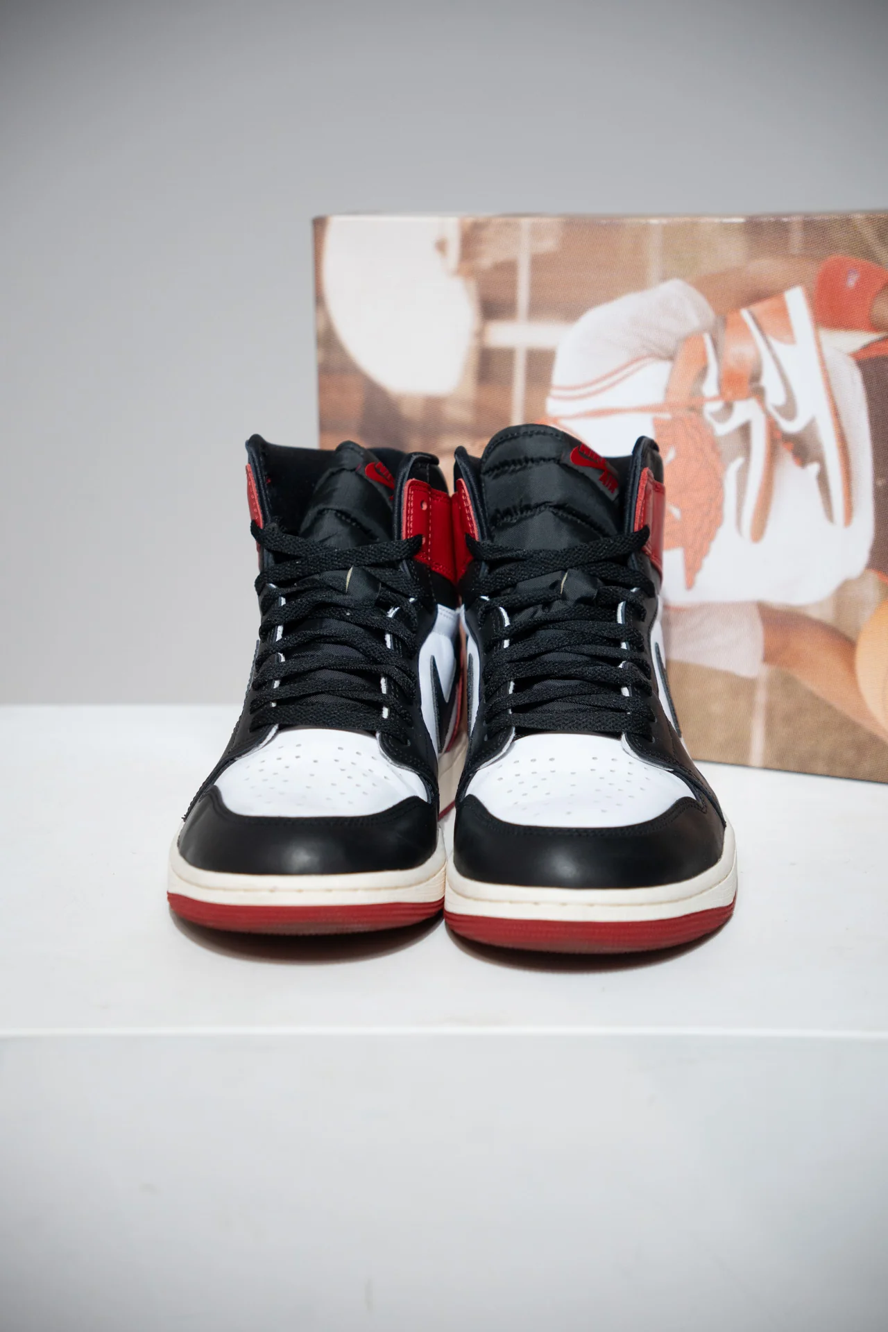 Jordan 1 High Black Toe Reimagined (Taille 46) - Image 2