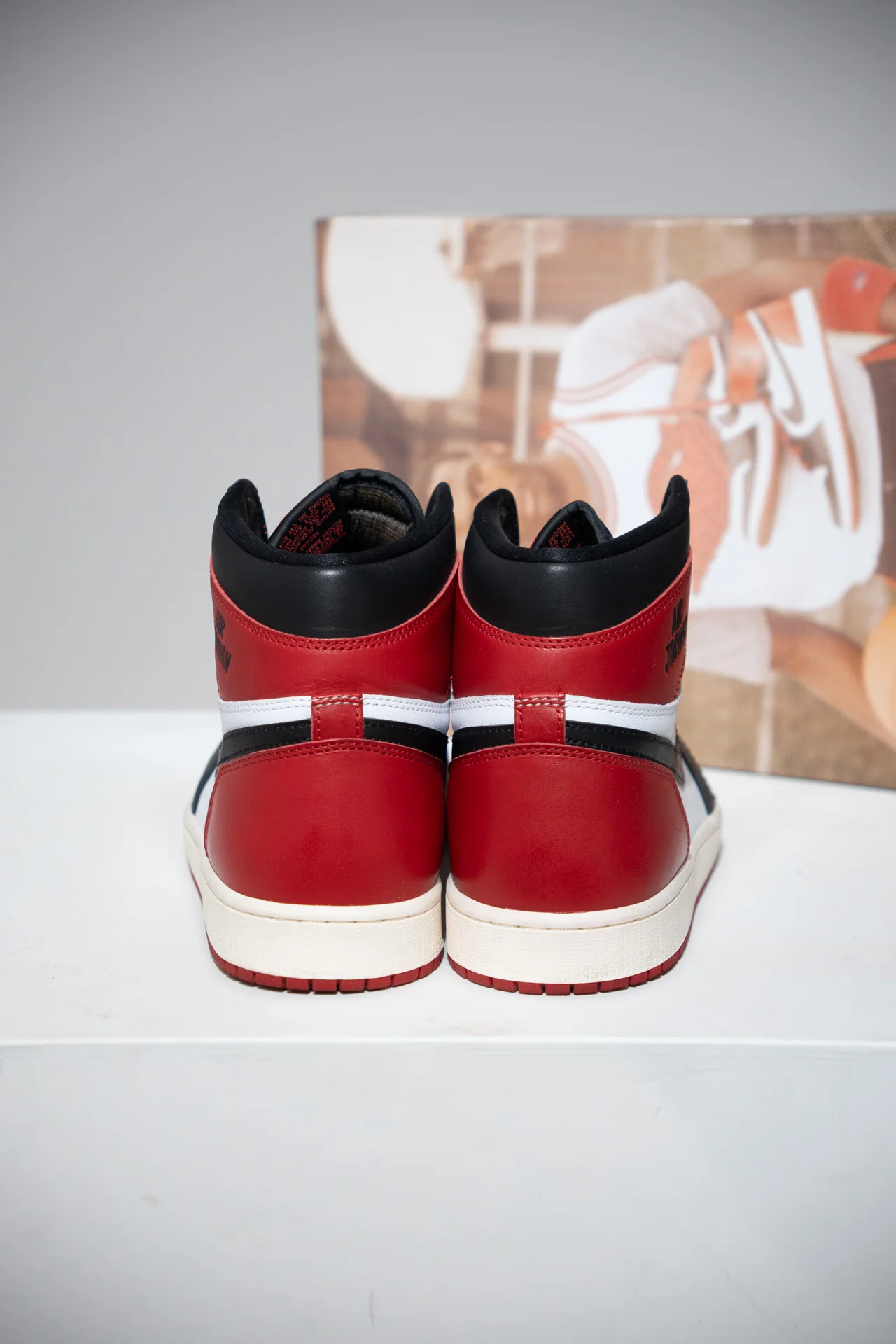 Jordan 1 High Black Toe Reimagined (Taille 46) - Image 3
