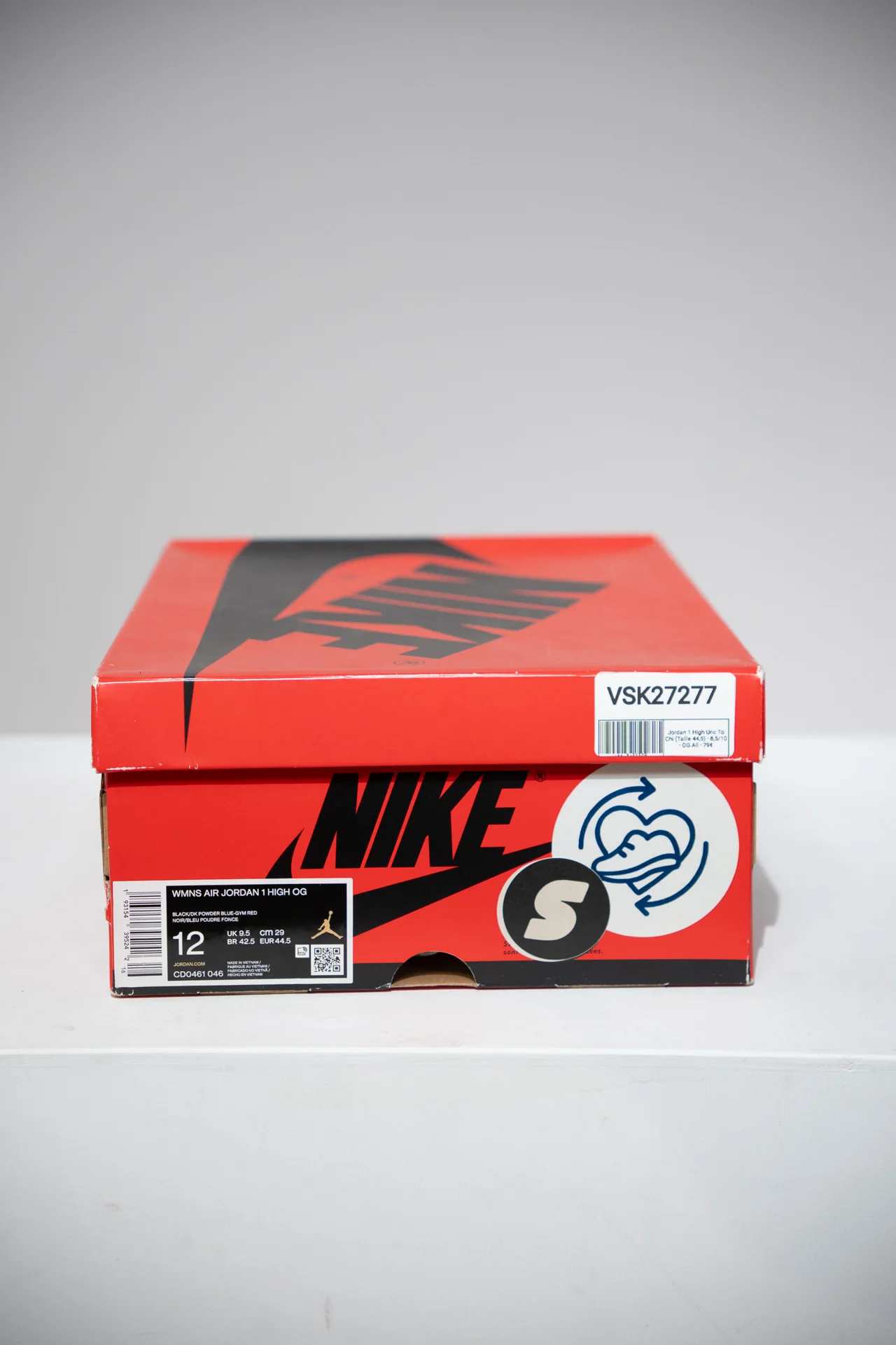 Jordan 1 High Unc To Chi (Taille 44,5) - Image 5