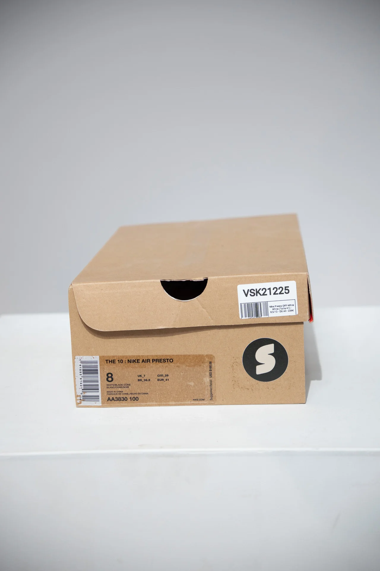 Nike Presto OFF-White White (Taille 41) - Image 5