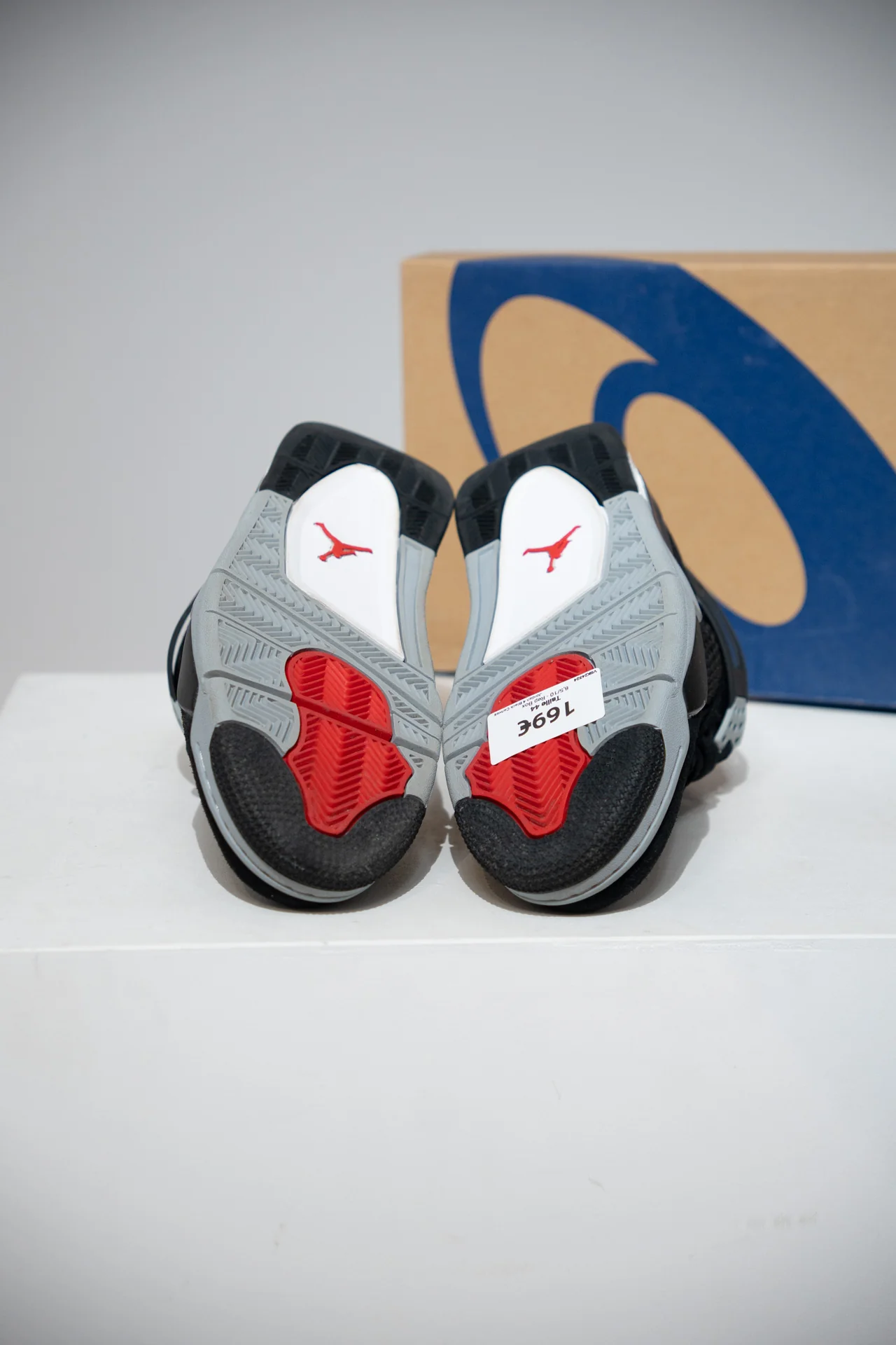 Jordan 4 Black Canvas (Taille 44) - Image 4