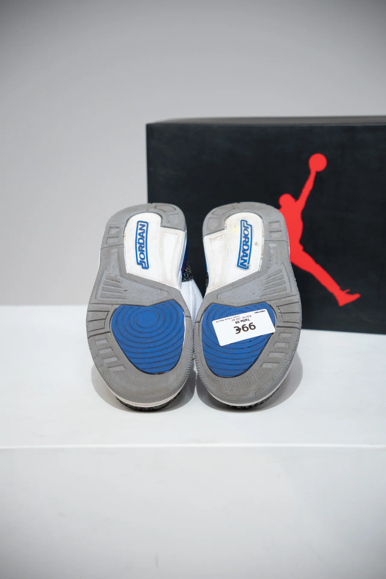 Jordan 3 Racer Blue GS (Taille 38) - Image 3