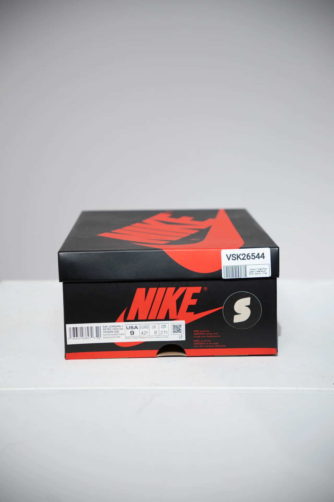 Jordan 1 High Pine green (Taille 42,5) - Image 3