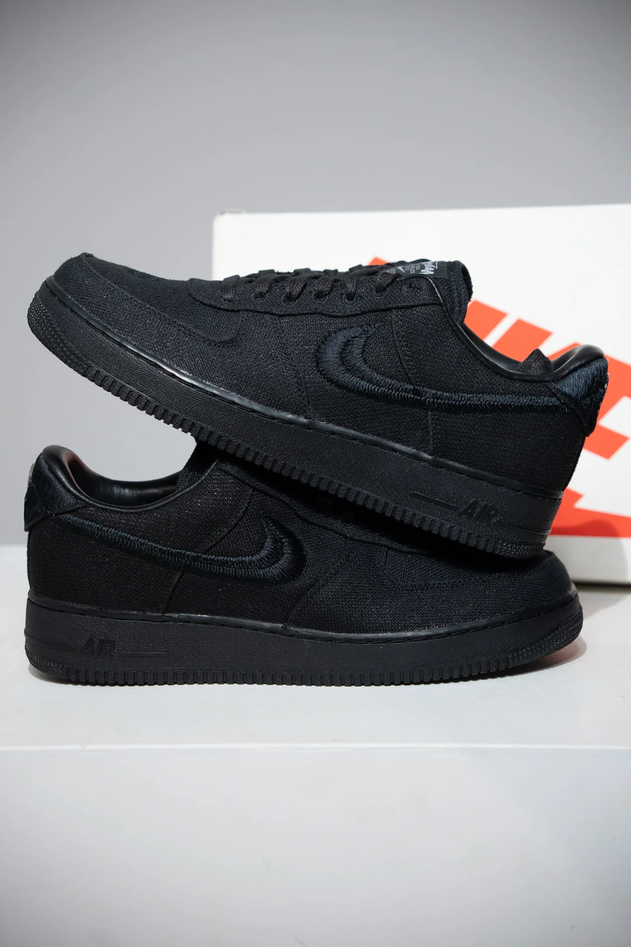 Air Force 1 Stussy Black (Taille 45)
