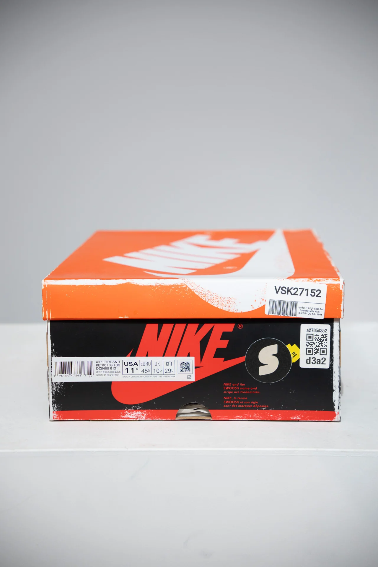 Jordan 1 High Lost And Found (Taille 45,5) - Image 4
