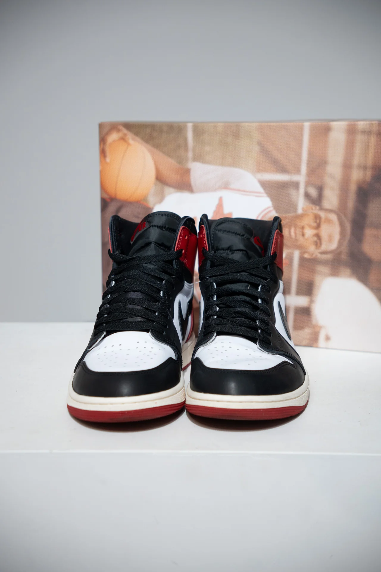 Jordan 1 High Black Toe Reimagined (Taille 46) - Image 4