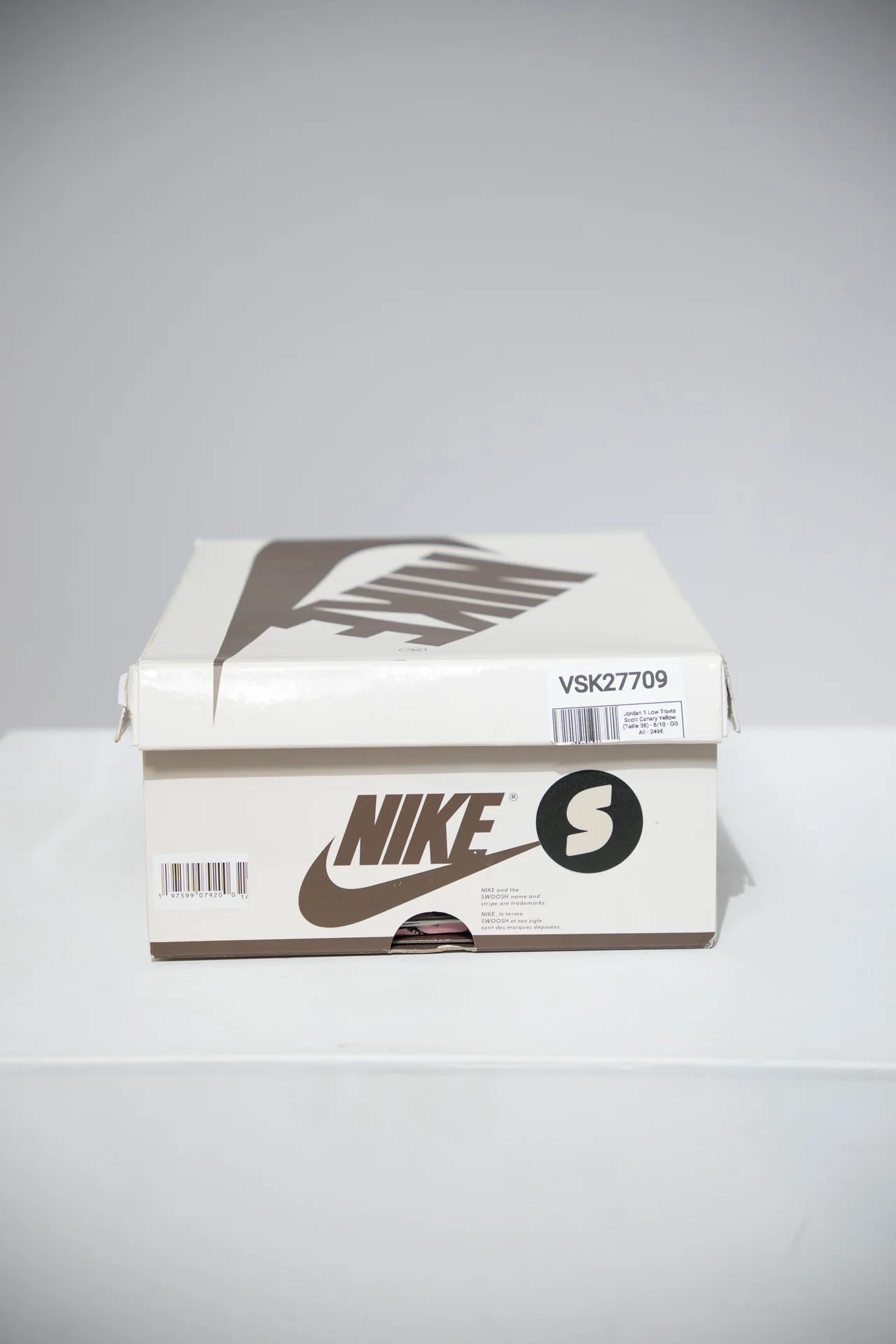 Jordan 1 Low Travis Scott Canary Yellow (Taille 38) - Image 5