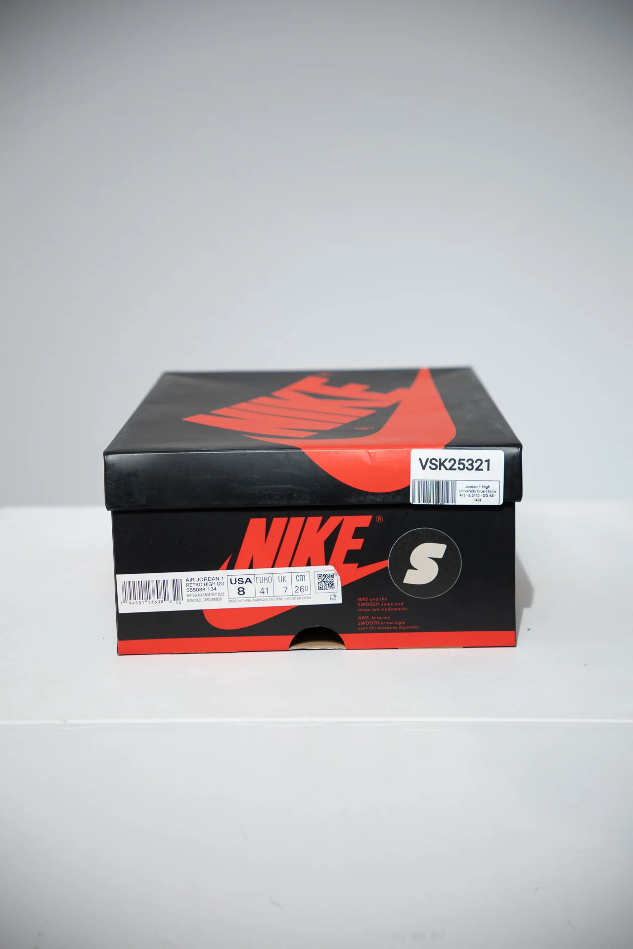 Jordan 1 High University Blue (Taille 41) - Image 5