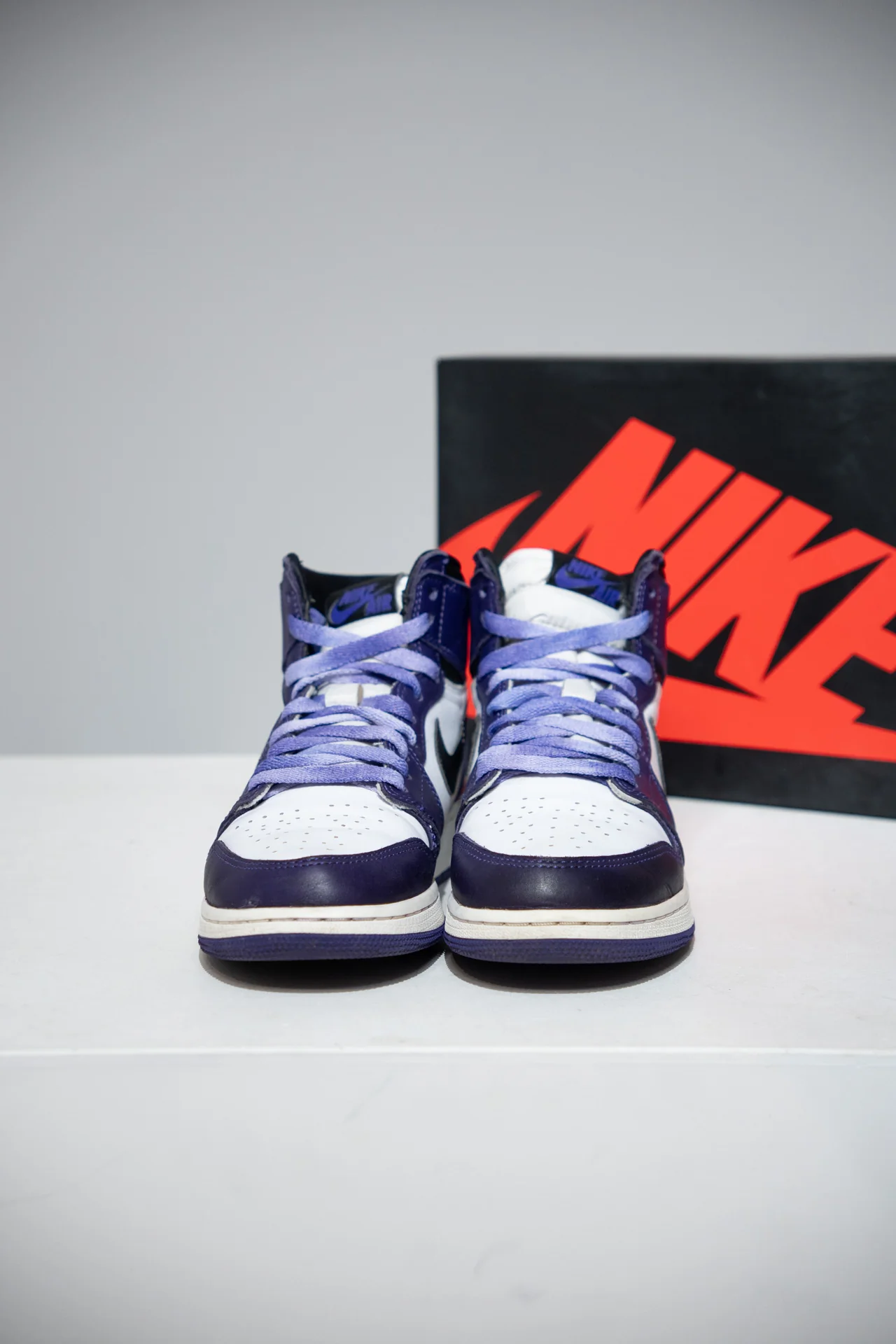 Jordan 1 High Court Purple (Taille 39) - Image 2