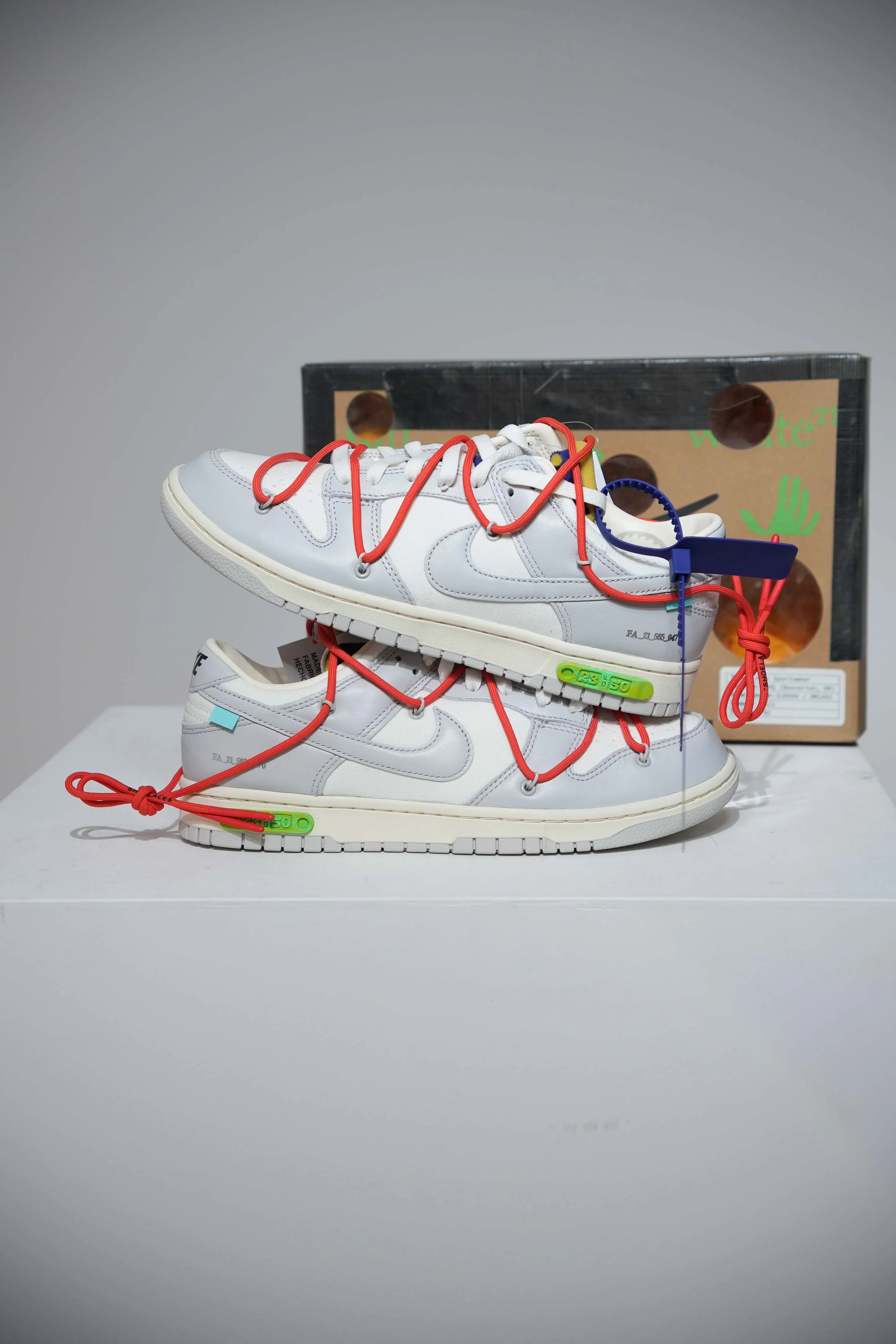 Dunk Low Off White Lot 23/50 (Taille 40) - Image 4