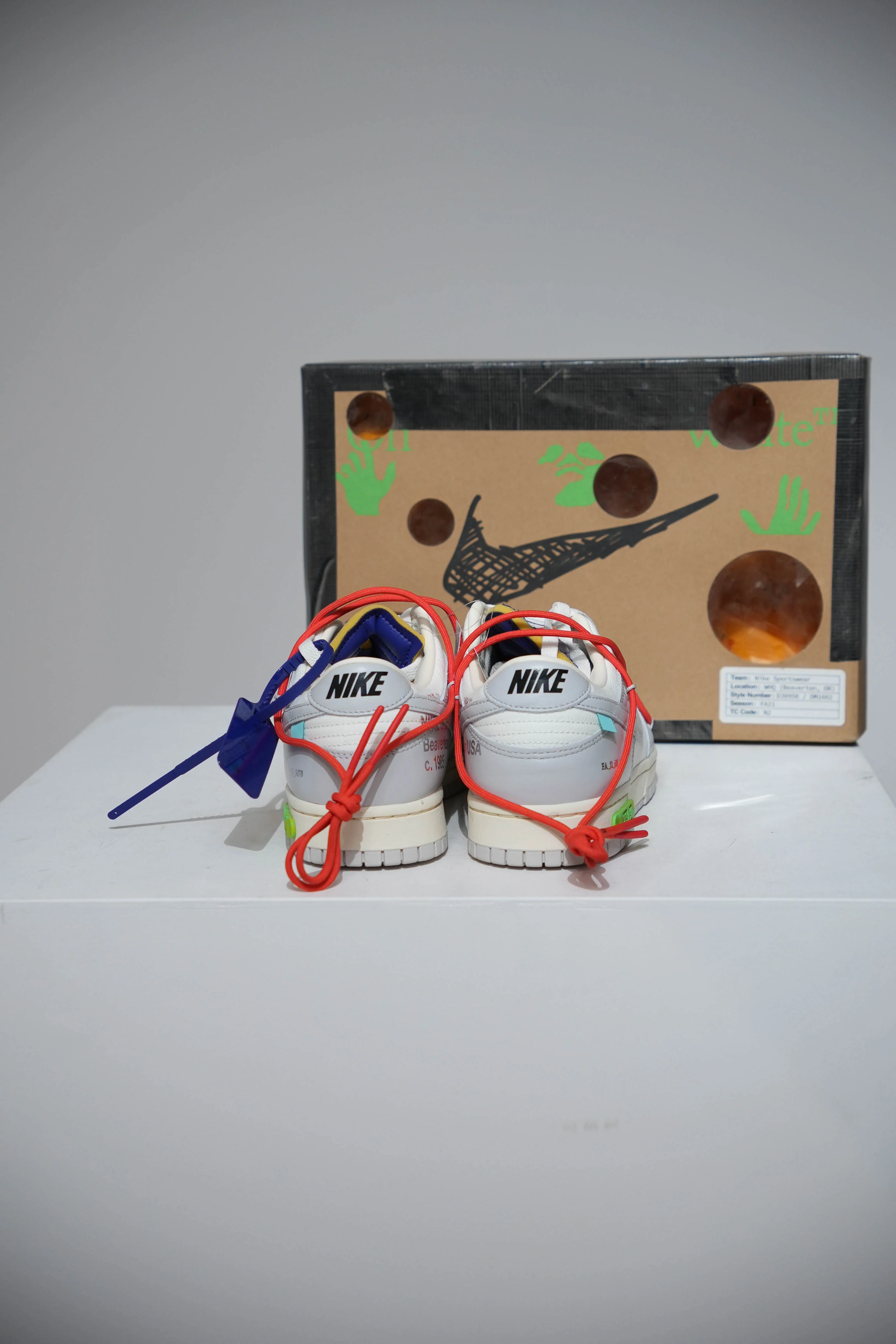 Dunk Low Off White Lot 23/50 (Taille 40) - Image 5