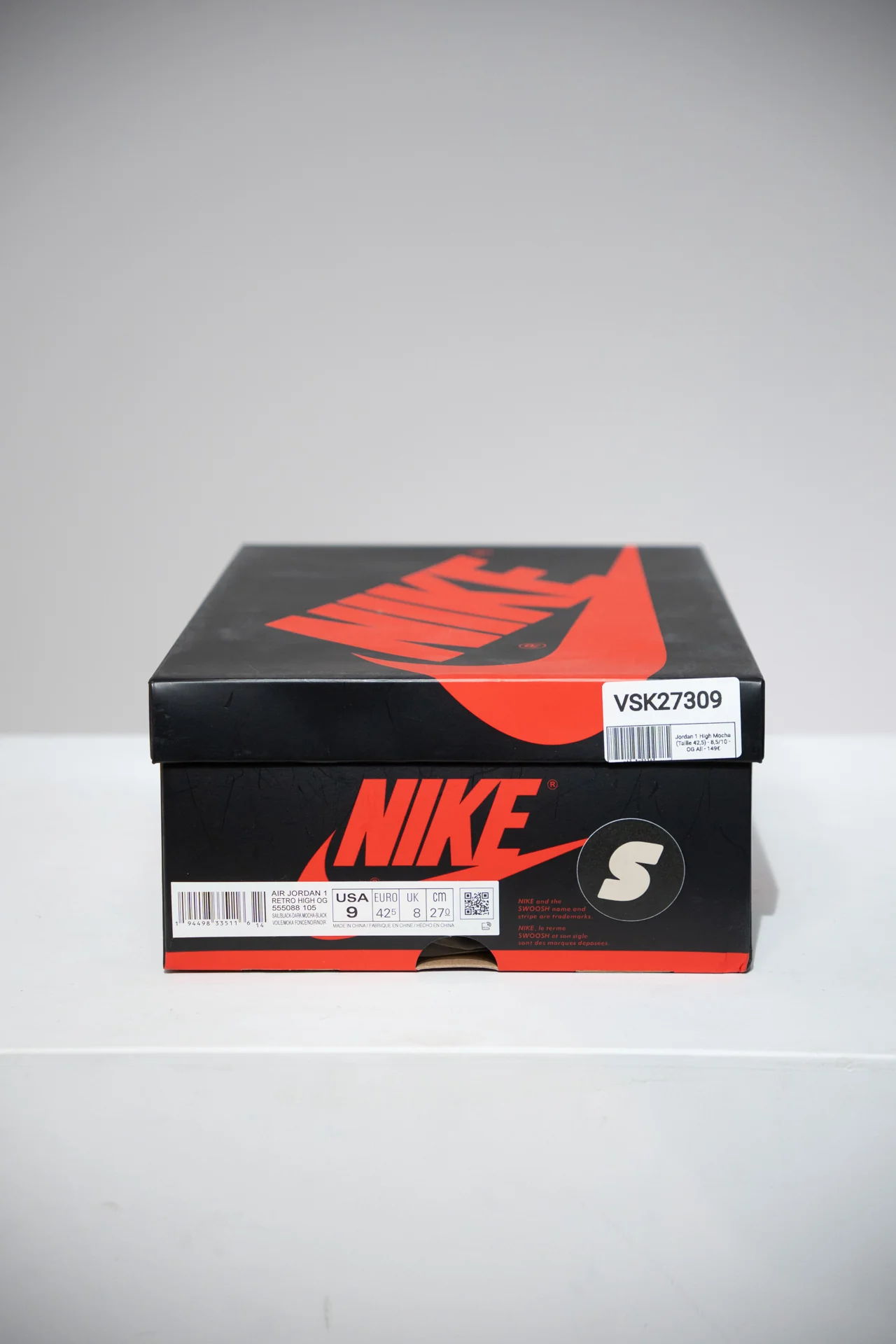 Jordan 1 High Mocha (Taille 42,5) - Image 5