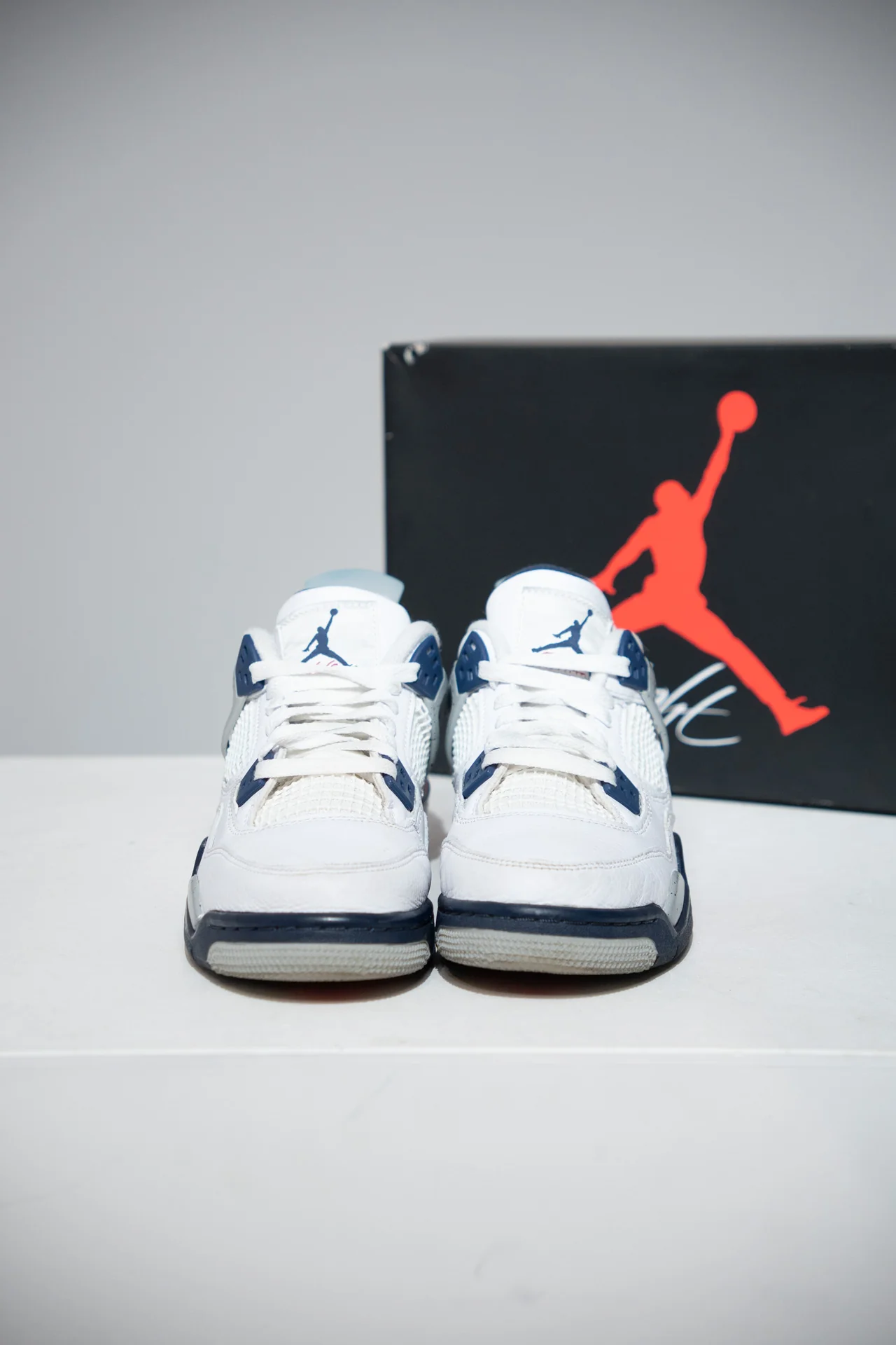 Jordan 4 Midnight Navy GS (Taille 37,5) - Image 2