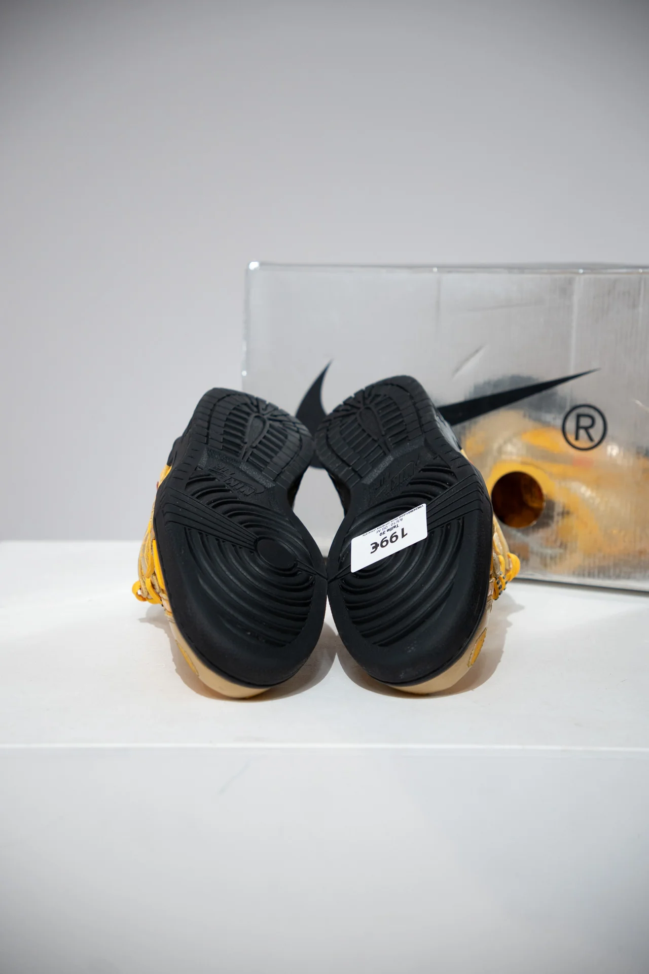 Rubber Dunk Off-White University Gold (Taille 39) - Image 4