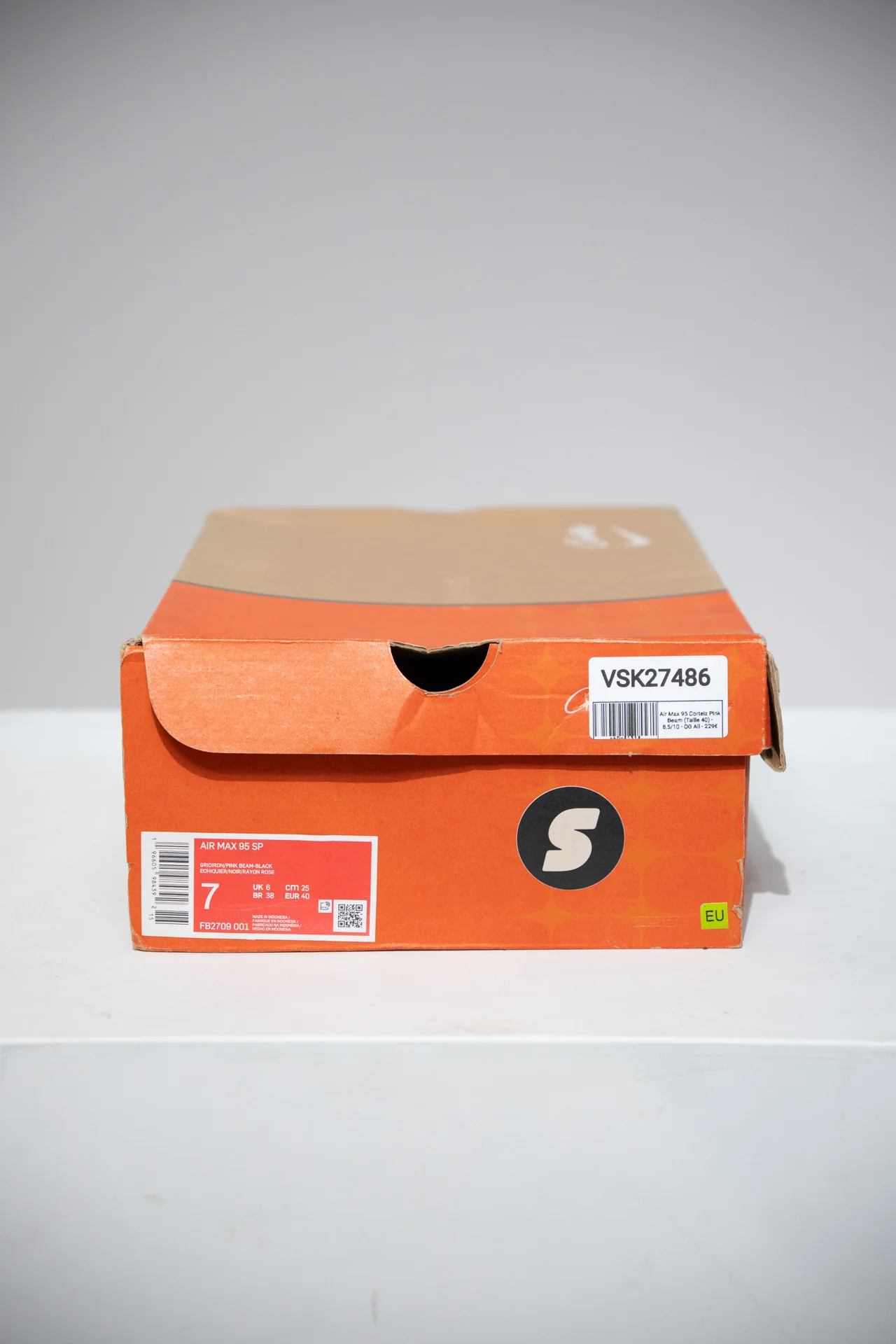 Air Max 95 Corteiz Pink Beam (Taille 40) - Image 5