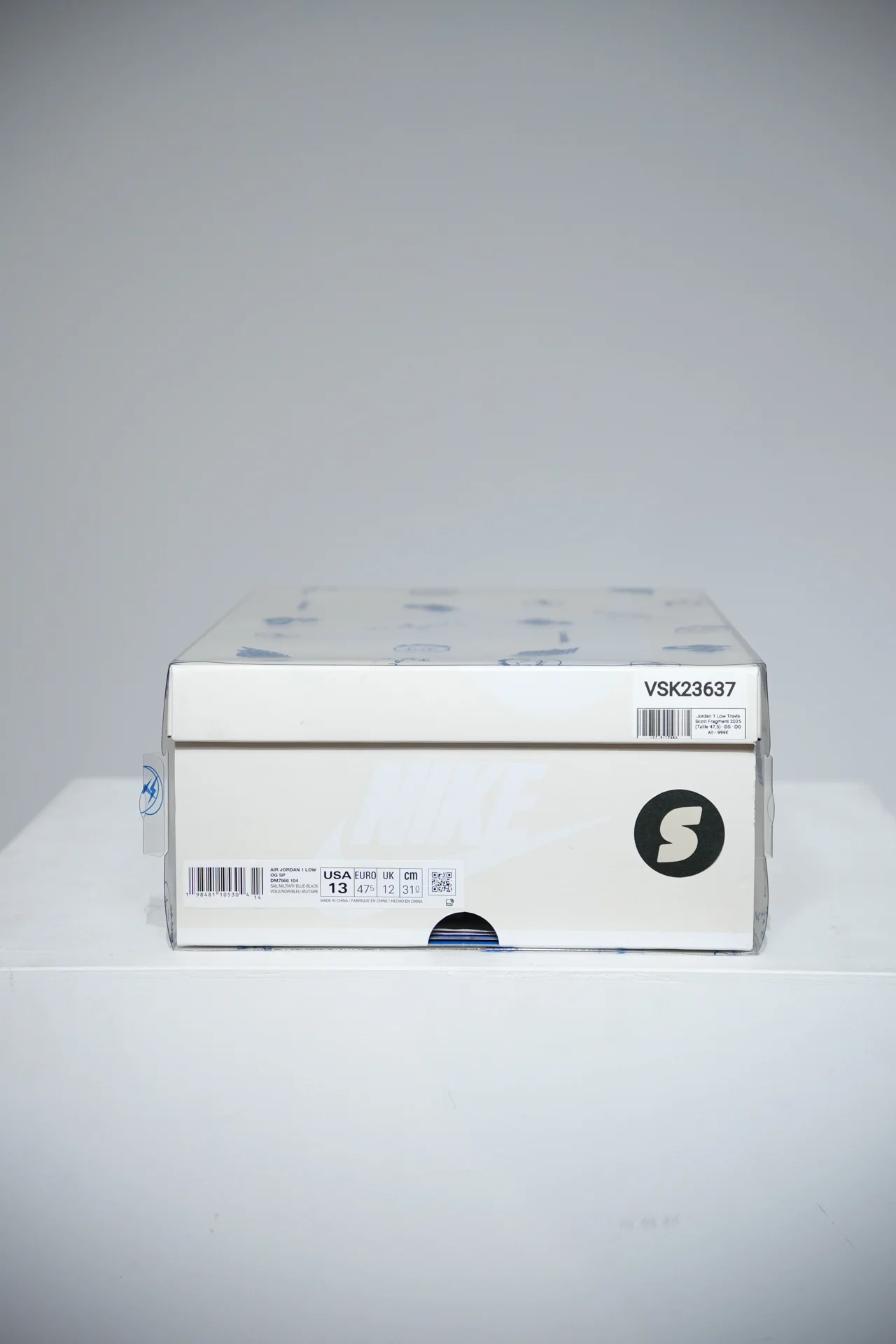Jordan 1 Low Travis Scott Fragment 2025 (Taille 45,5) - Image 5