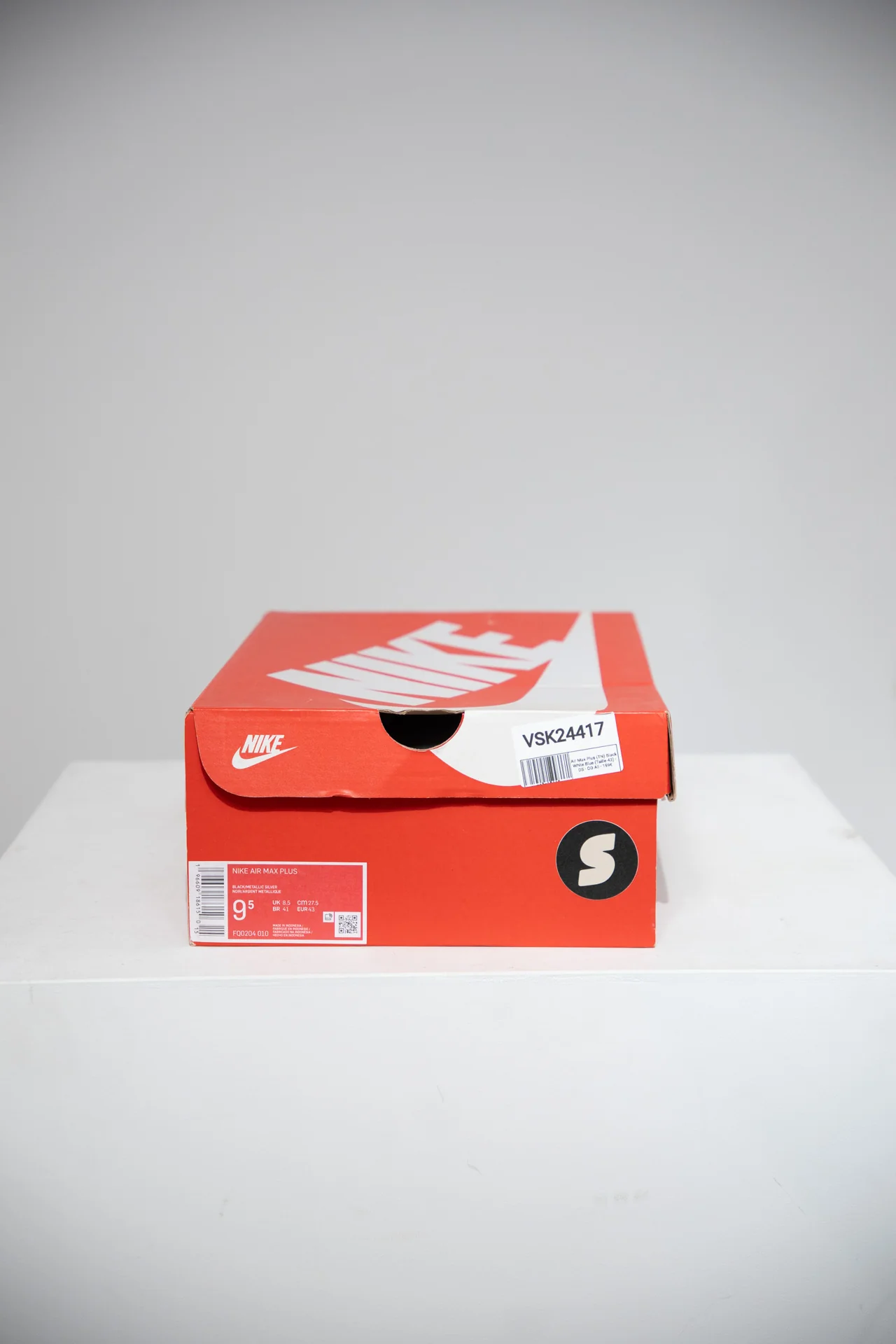Air Max Plus (TN) Black White Blue (Taille 43) - Image 4