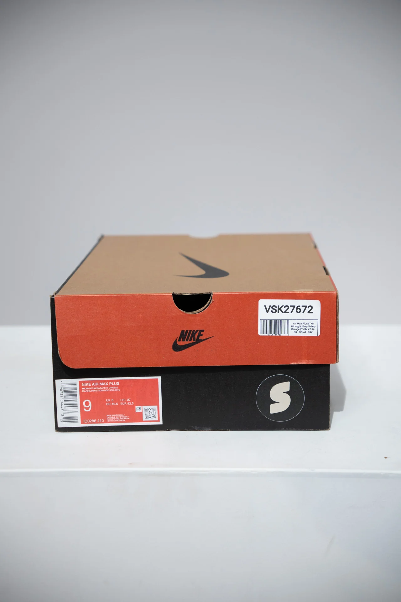 Air Max Plus (TN) Midnight Navy Safety Orange (Taille 42,5) - Image 4