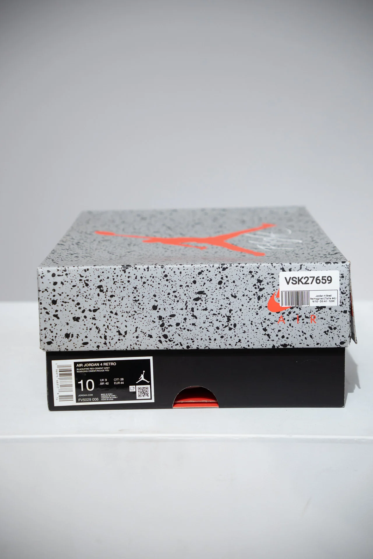Jordan 4 Bred Reimagined (Taille 44) - Image 5