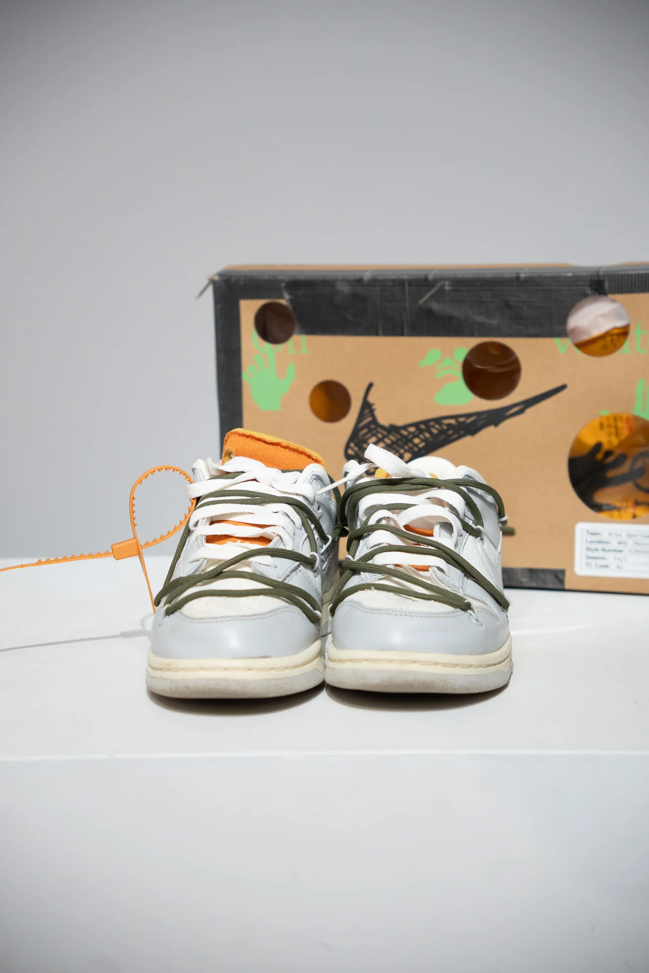Dunk Low Off White Lot 22/50 (Taille 40) - Image 2