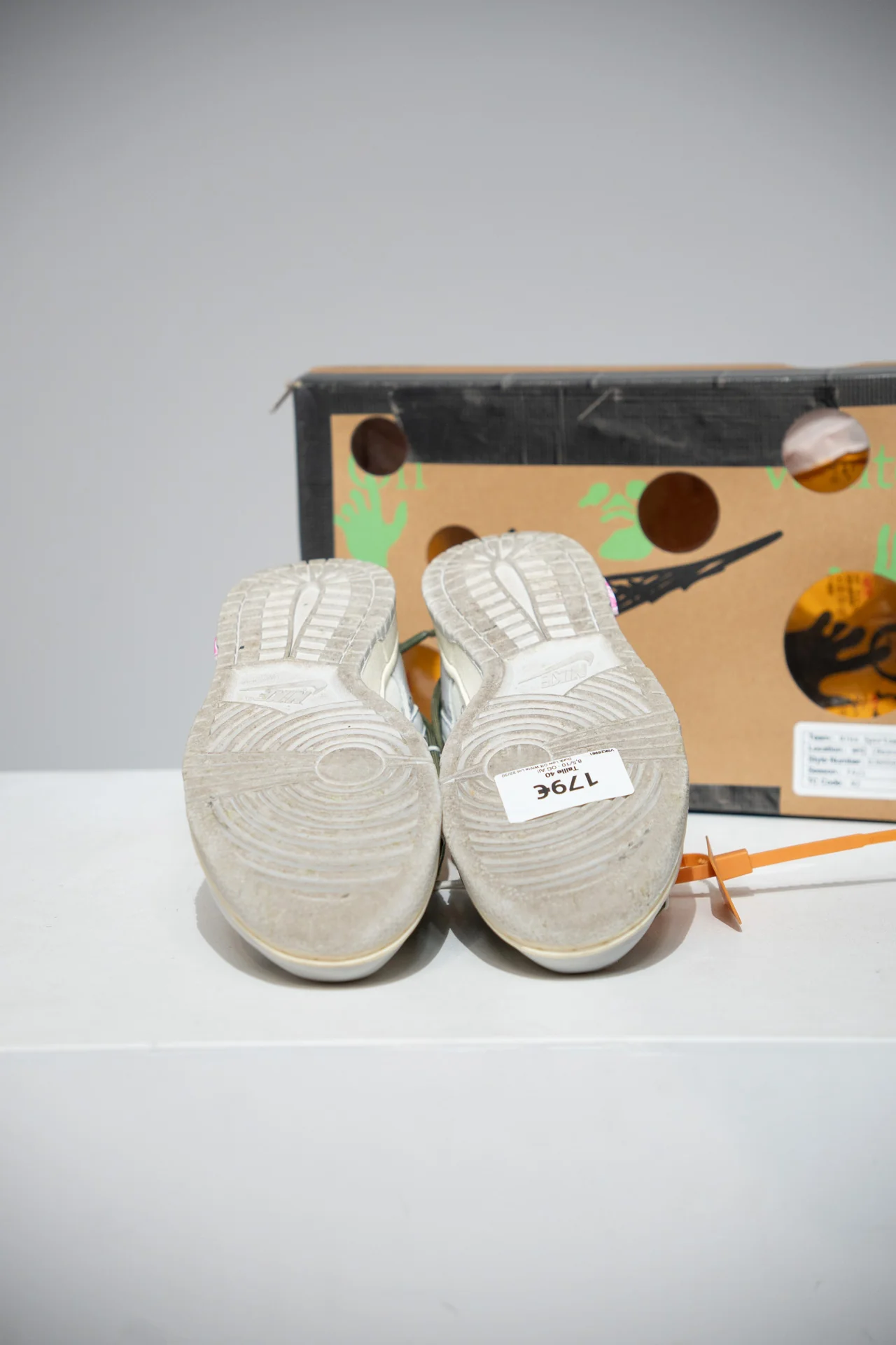 Dunk Low Off White Lot 22/50 (Taille 40) - Image 4