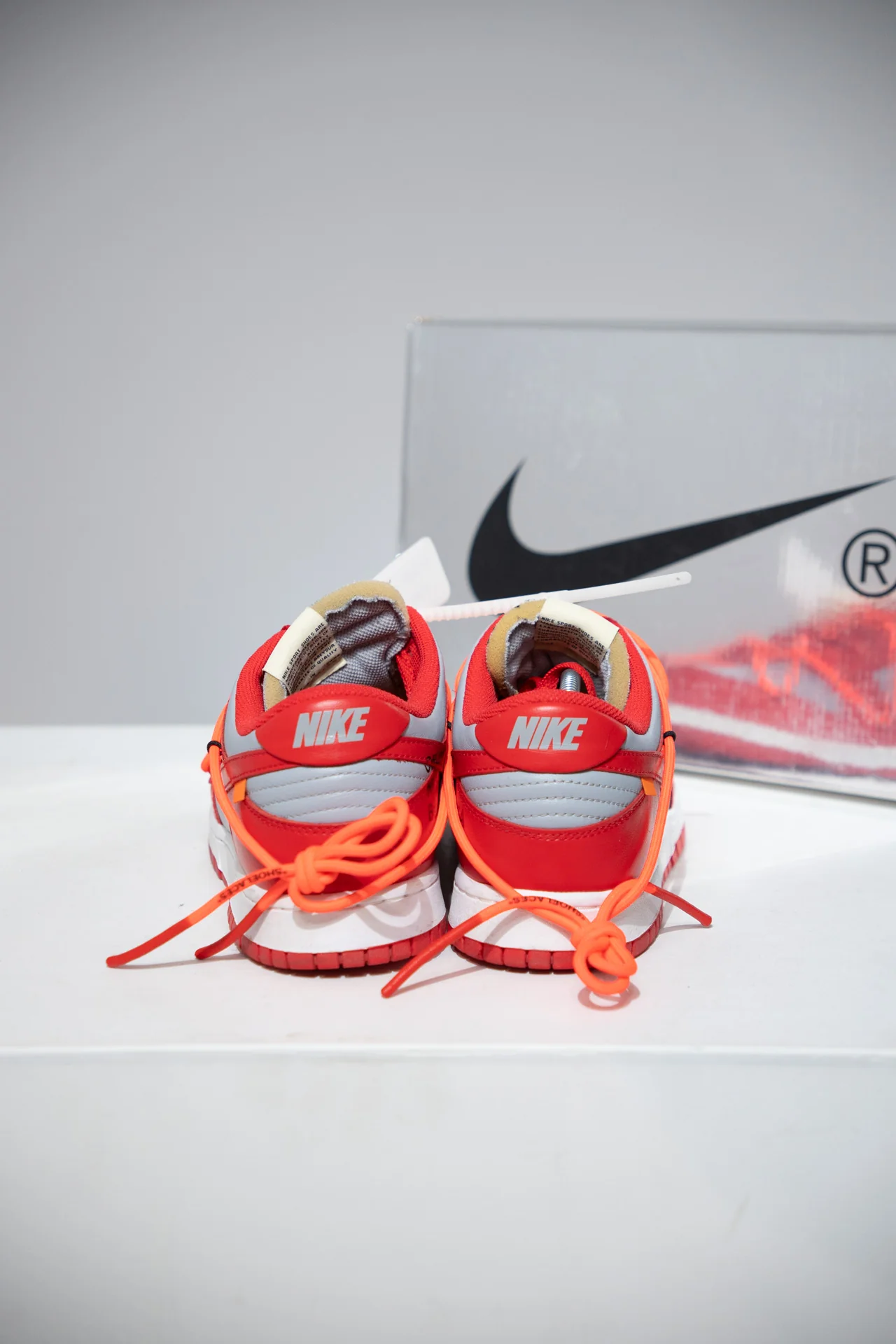 Dunk Off-White University Red (Taille 42) - Image 5